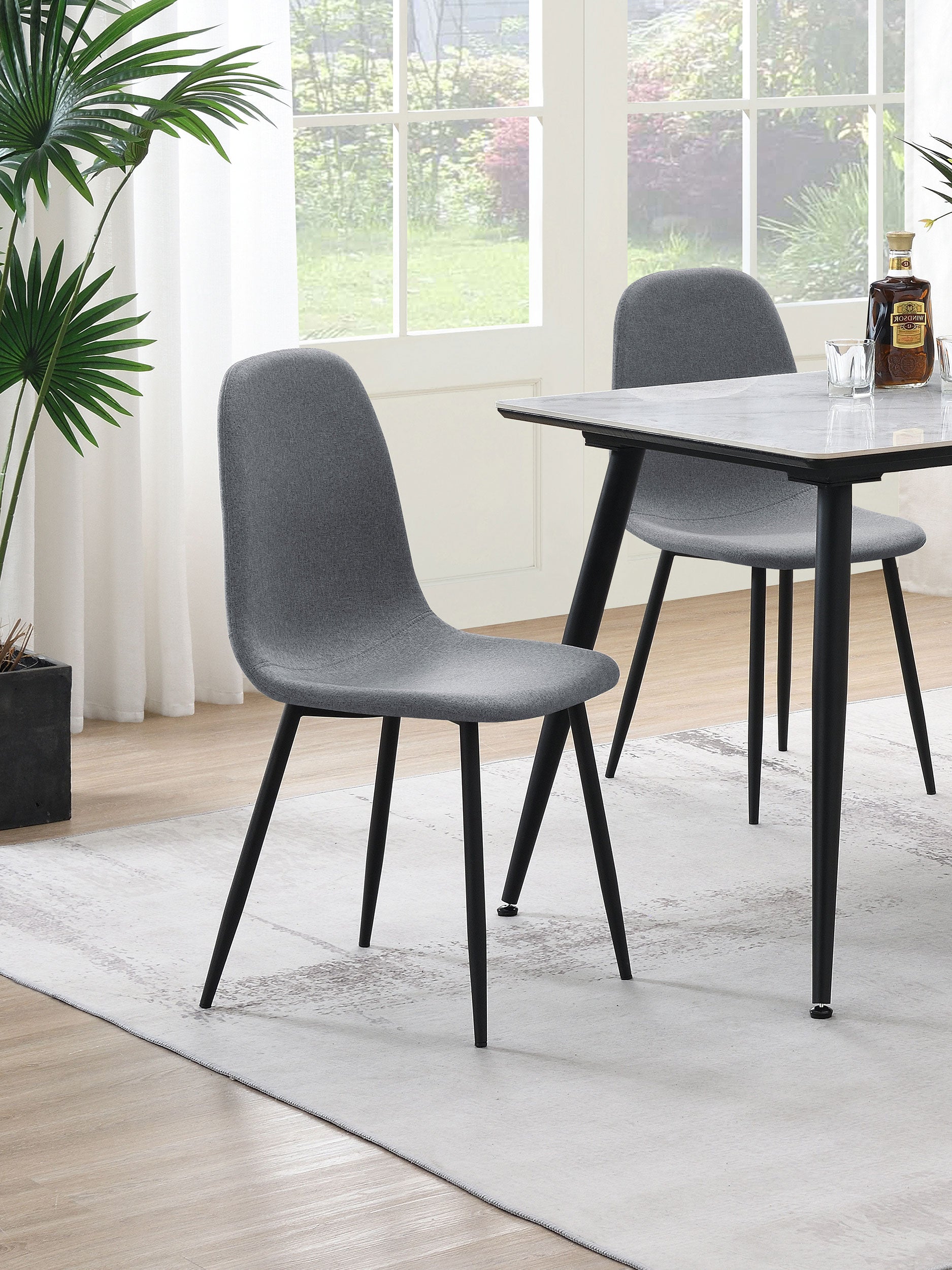 Dennison Side Chair - Luxury Home Furniture (MI)