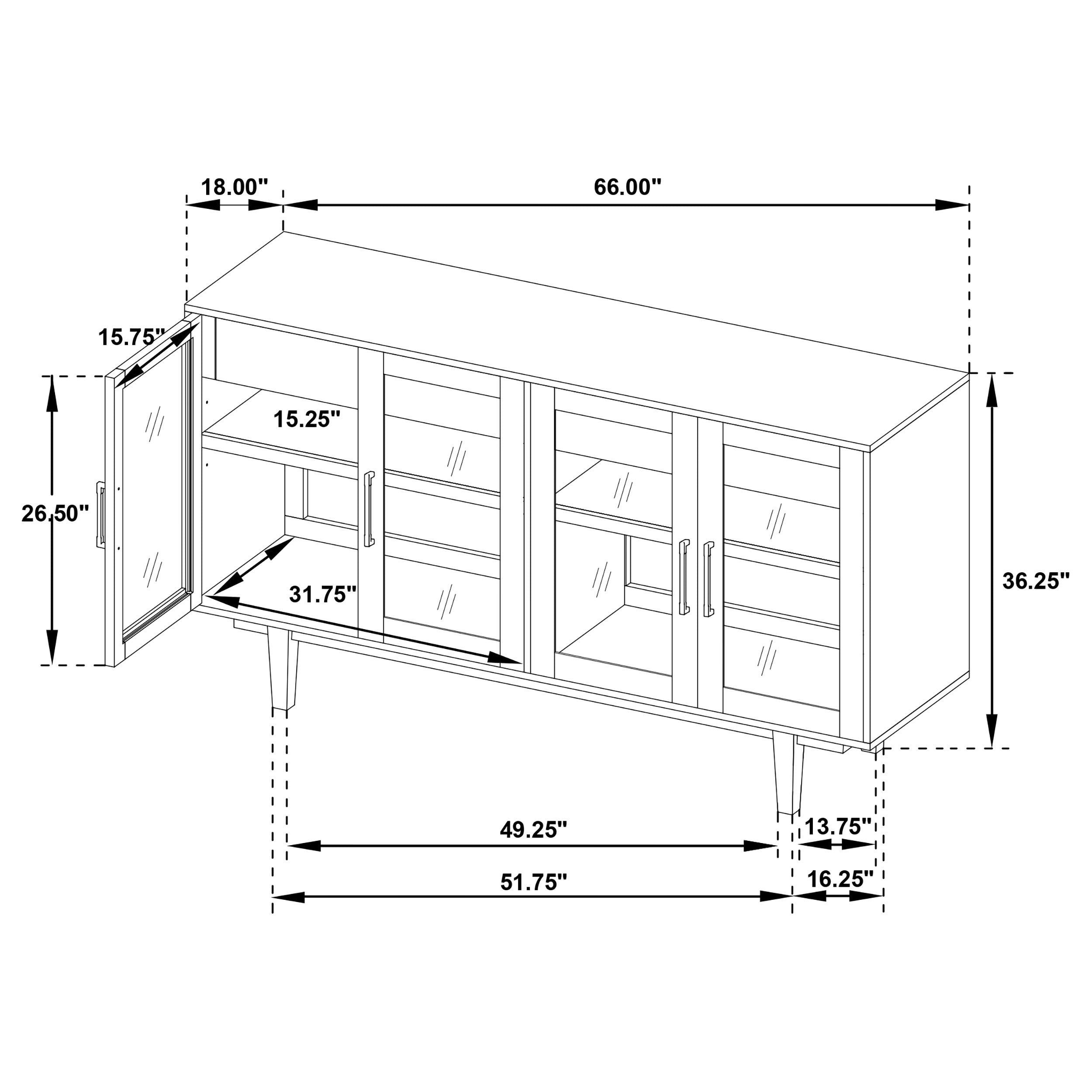Middleton Sideboard - Luxury Home Furniture (MI)