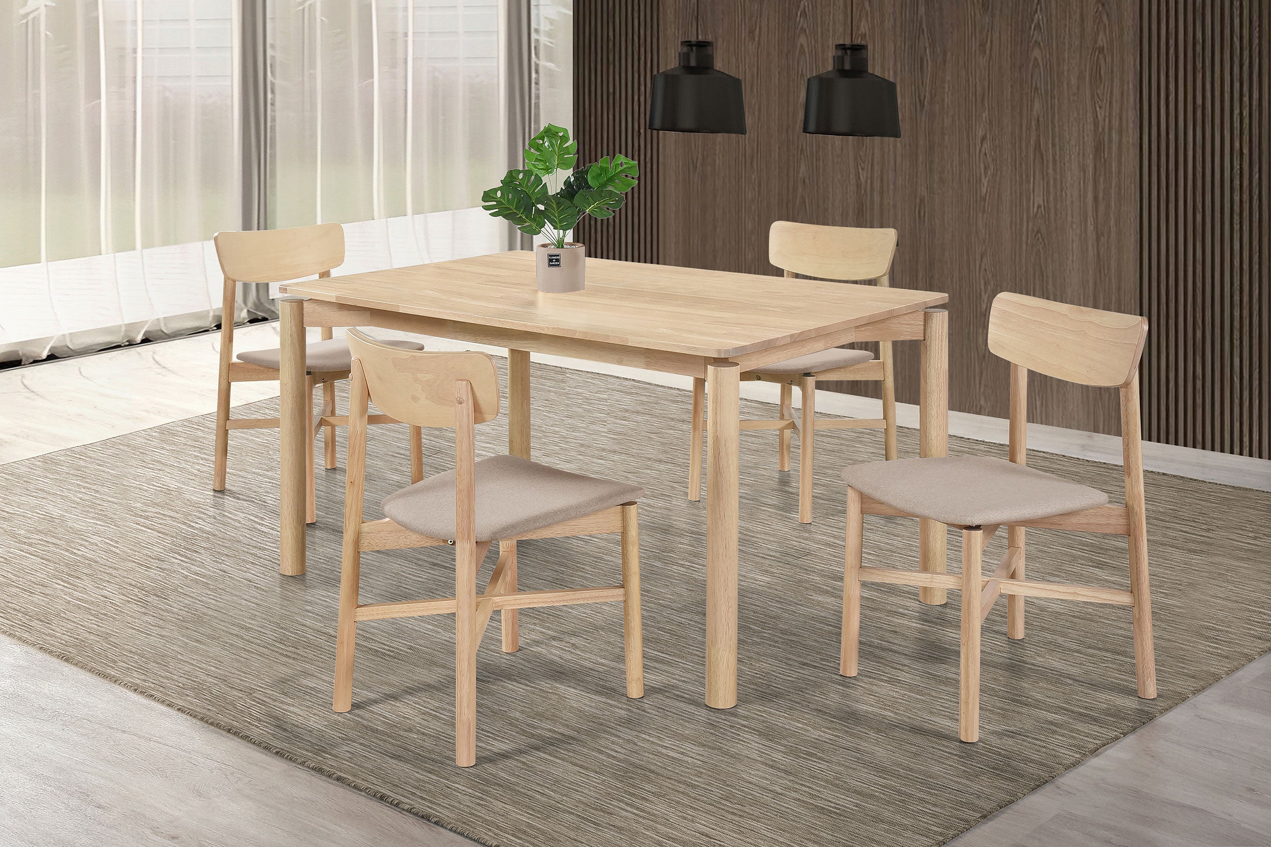 Parkridge 5 Pc Dining Set - Luxury Home Furniture (MI)
