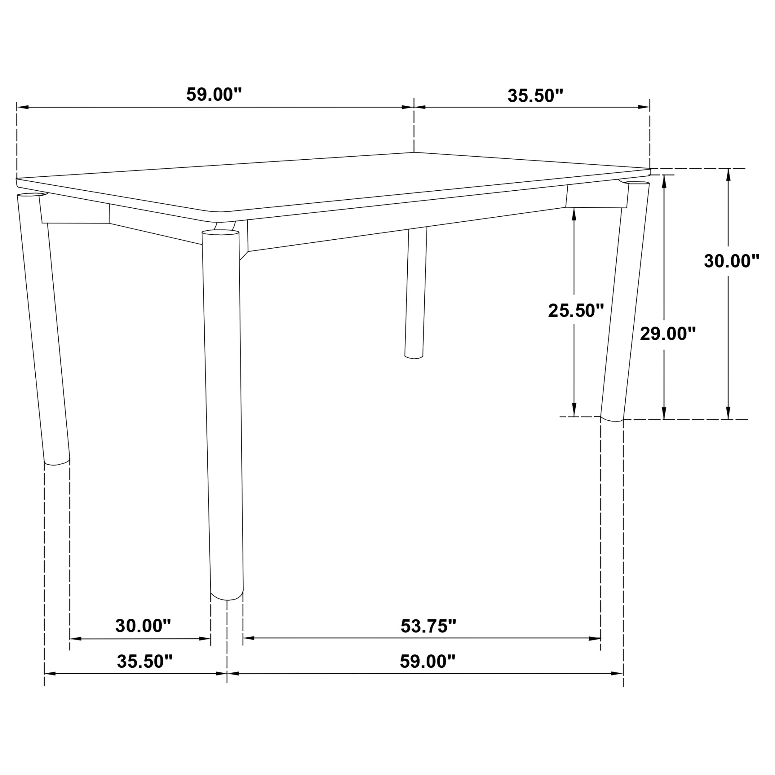 Parkridge 7 Pc Dining Set - Luxury Home Furniture (MI)