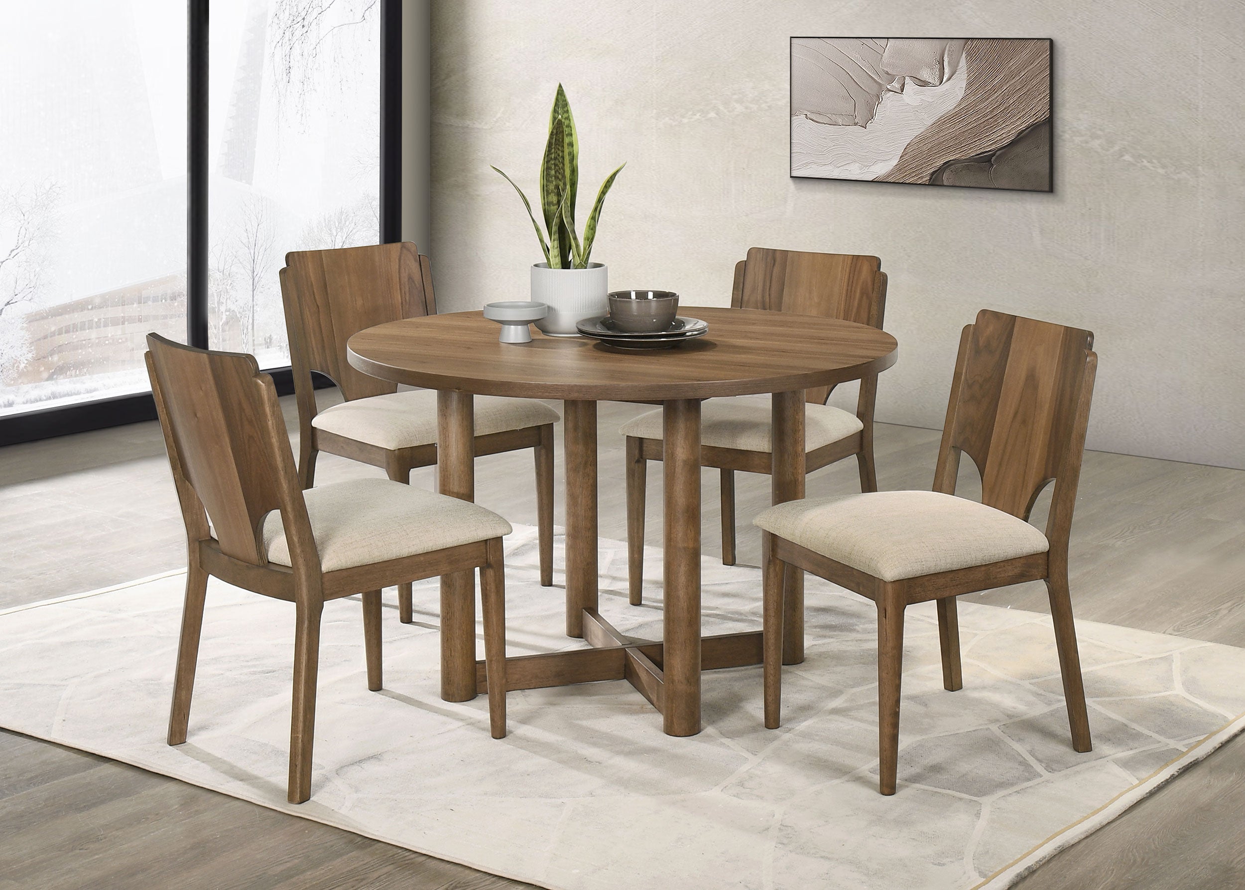 Crestmore Dining Table - Luxury Home Furniture (MI)