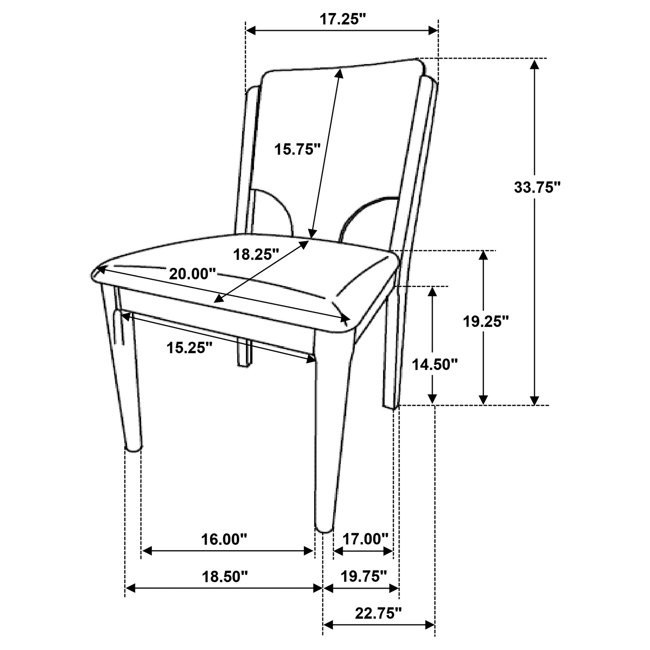 Crestmore 7 Pc Dining Set - Luxury Home Furniture (MI)
