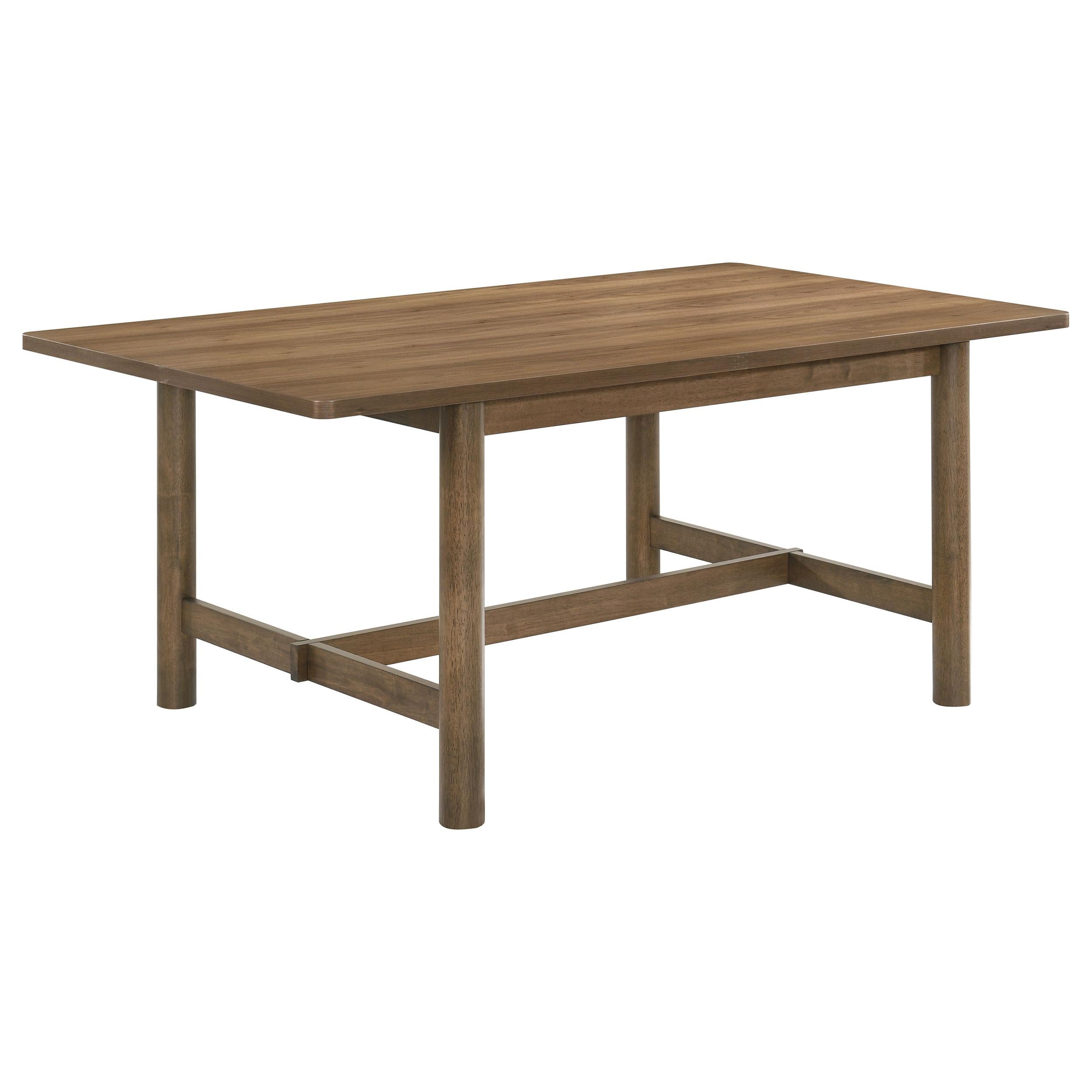 Crestmore 71-inch Rectangular Wood Dining Table Walnut - Luxury Home Furniture (MI)