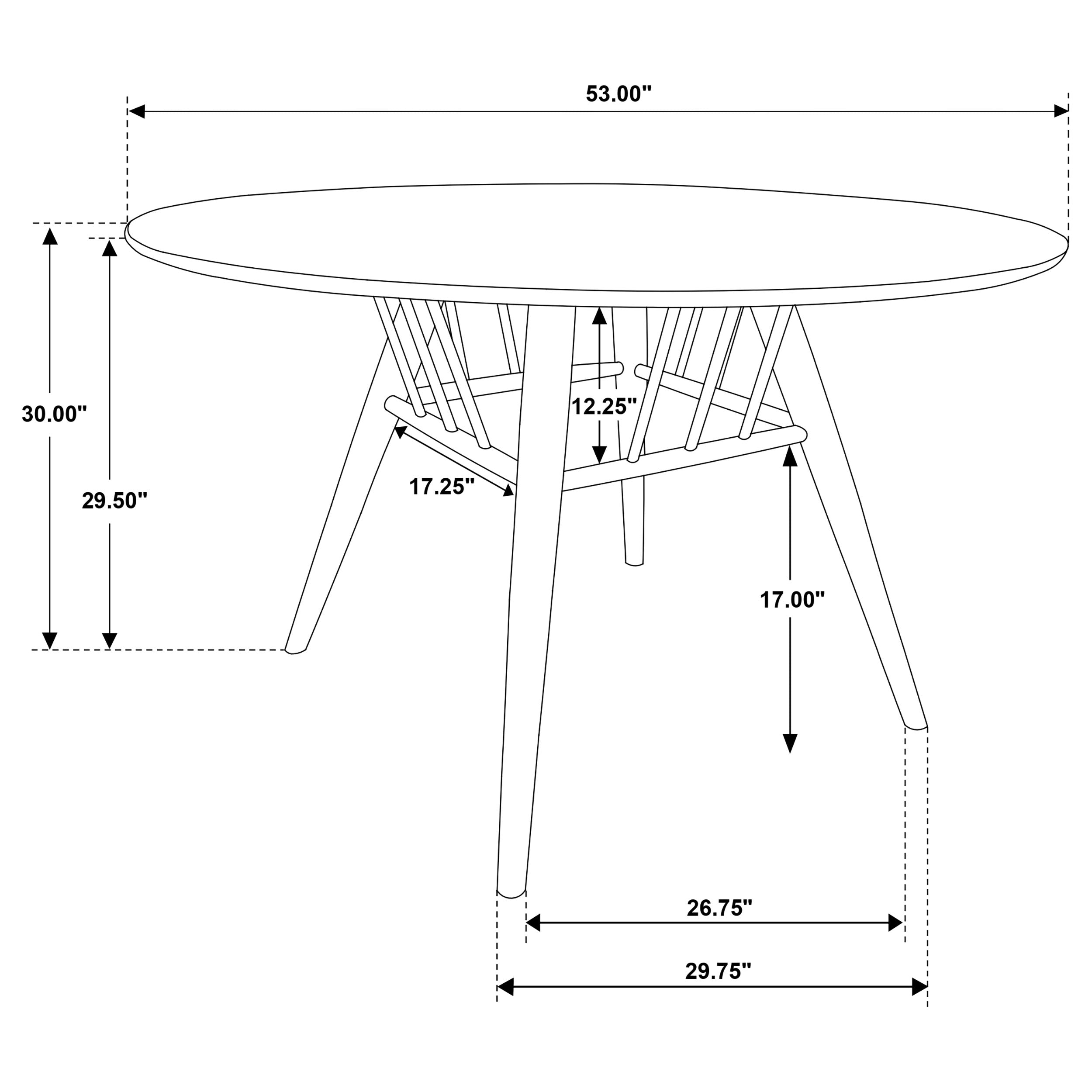 Everton 5 Pc Dining Set - Luxury Home Furniture (MI)