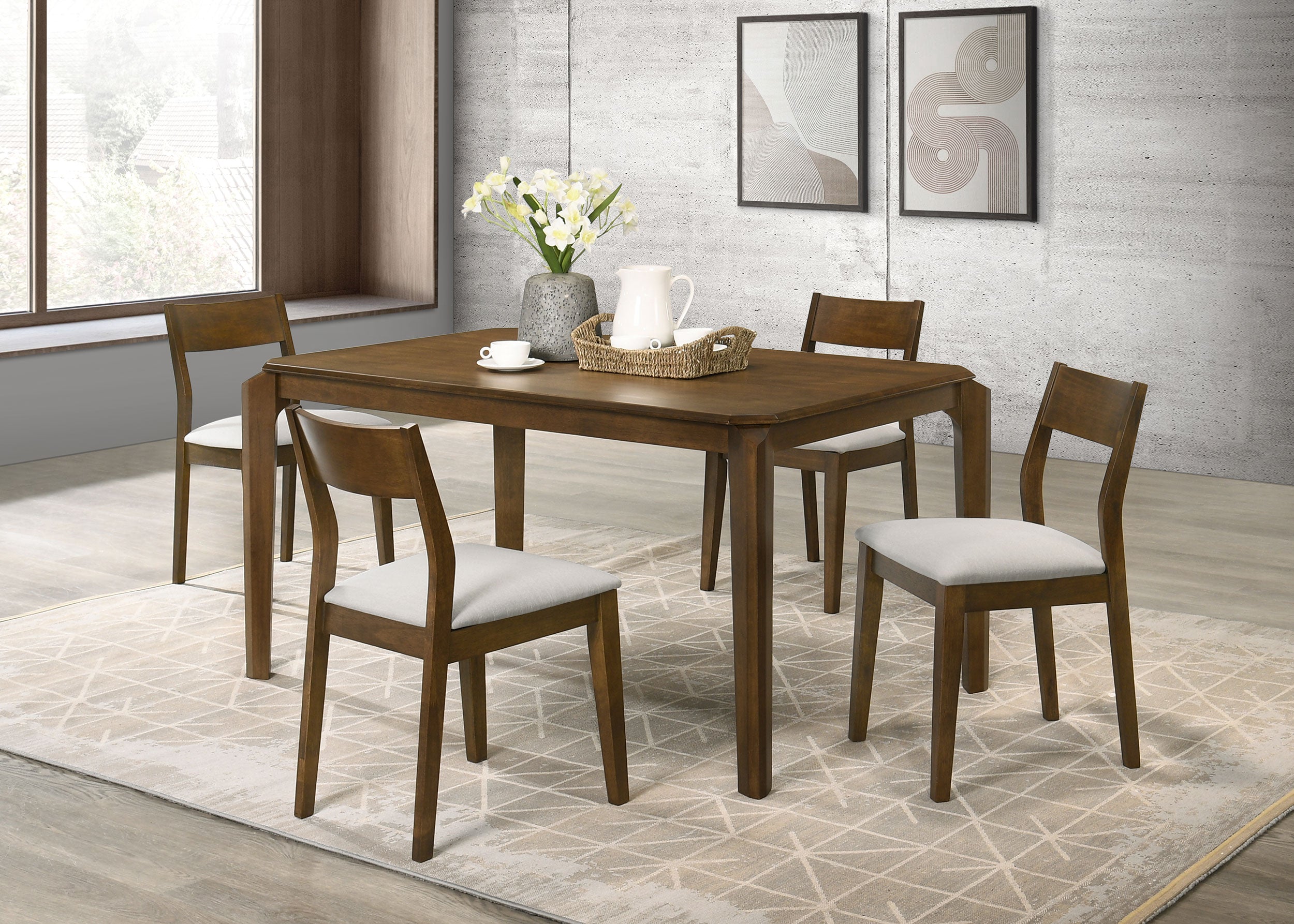 Almonte 5 Pc Dining Set - Luxury Home Furniture (MI)