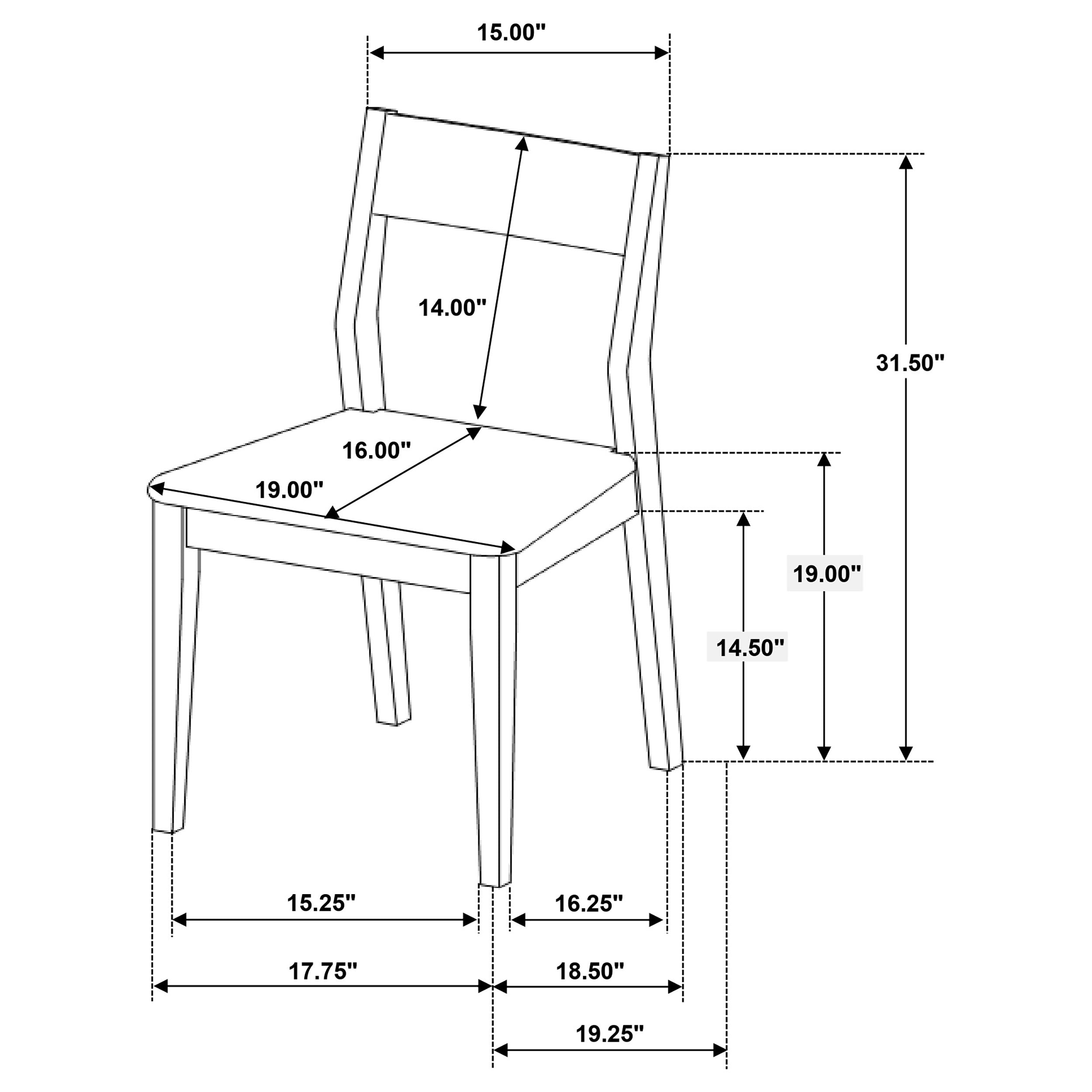 Almonte Side Chair - Luxury Home Furniture (MI)