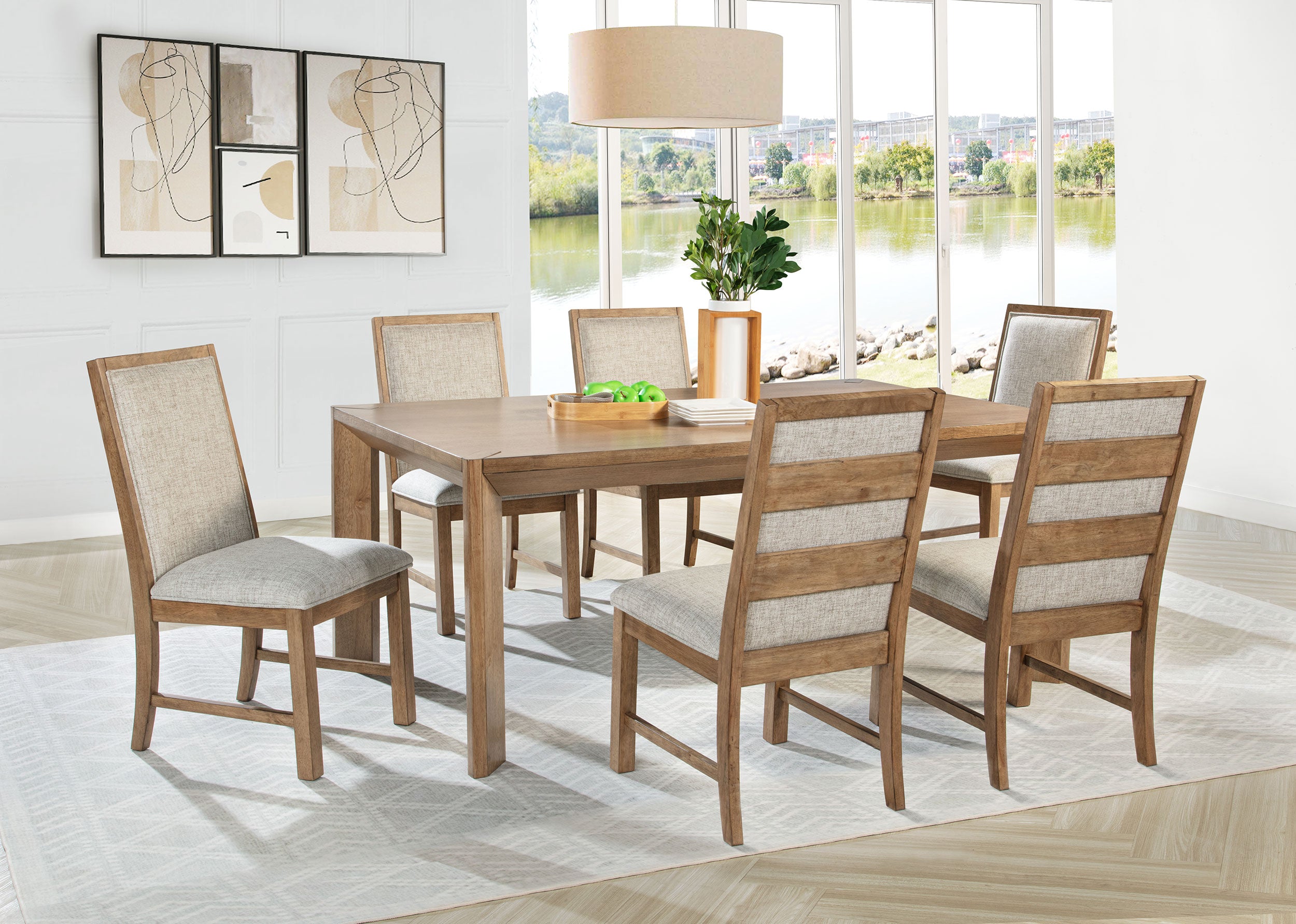 Bruner Dining Set - Luxury Home Furniture (MI)