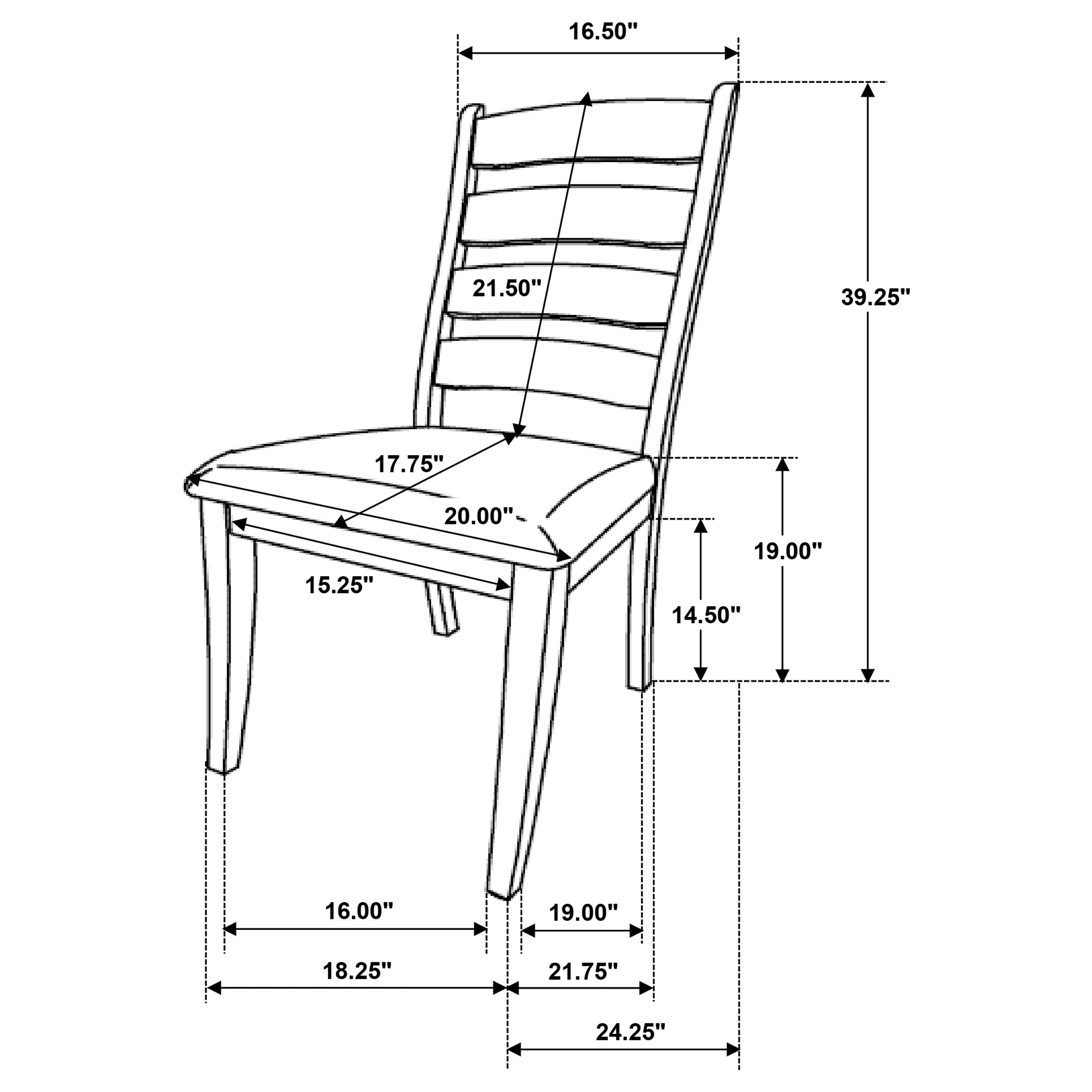 Danvers Side Chair - Luxury Home Furniture (MI)