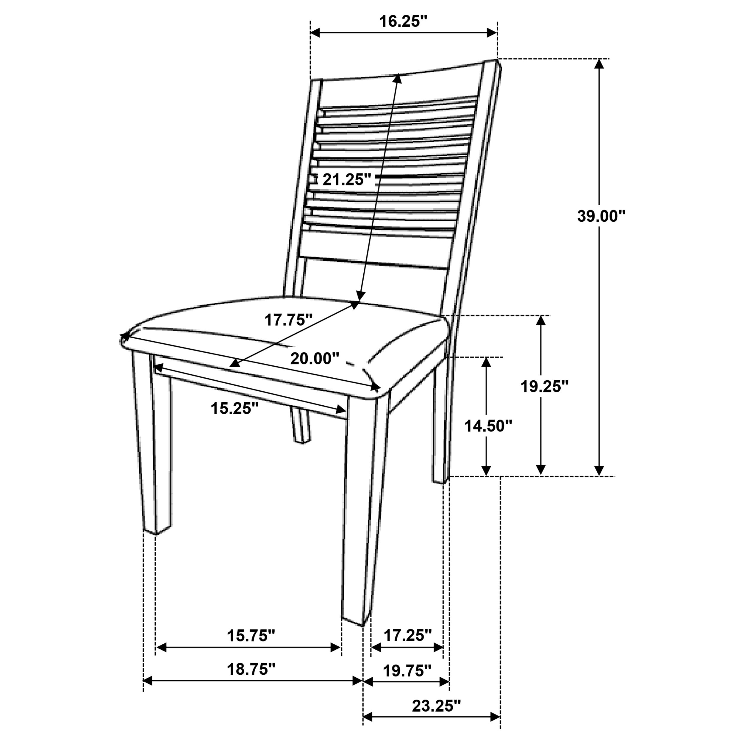 Scottsdale 6 Pc Dining Set - Luxury Home Furniture (MI)