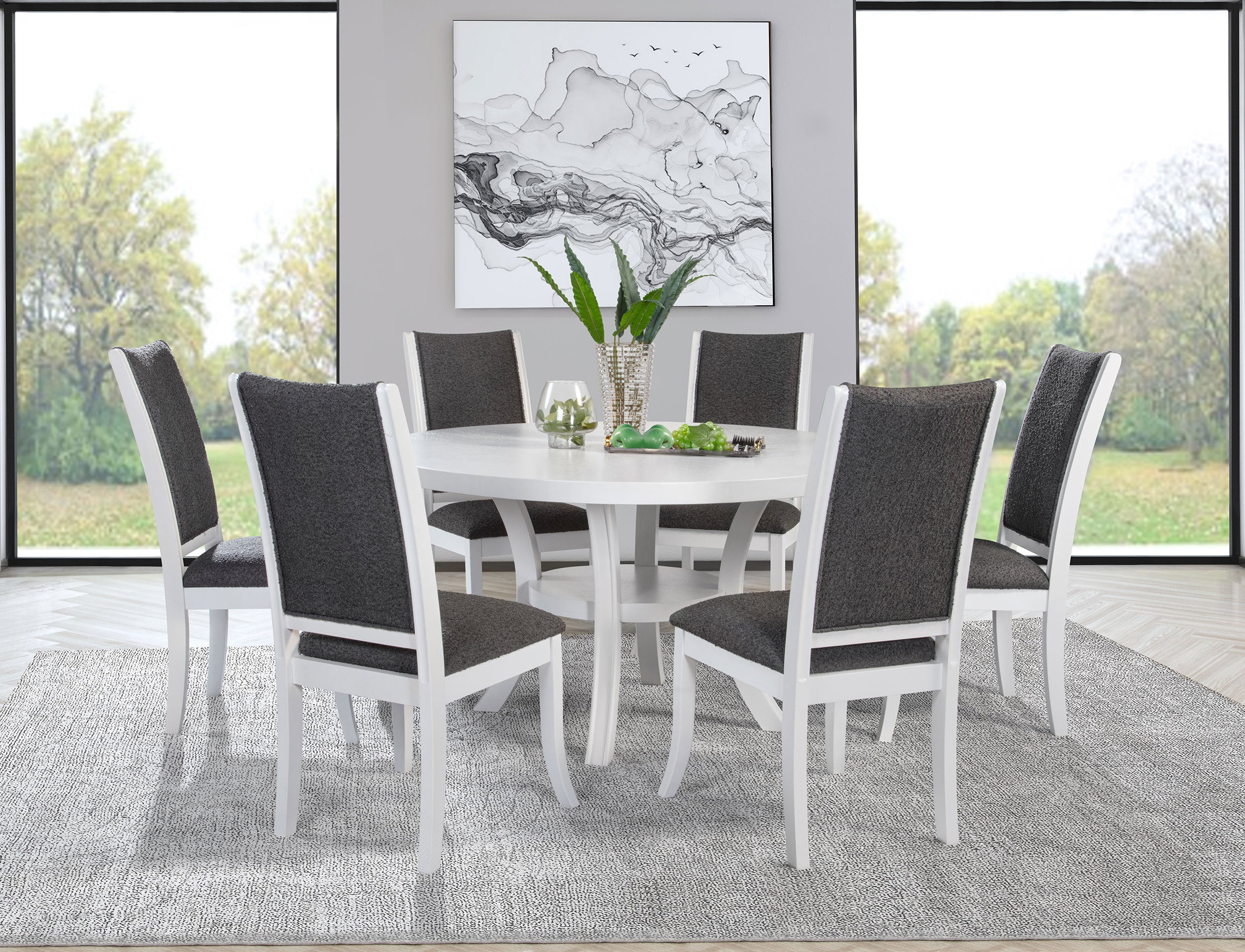 Judd 7 Pc Dining Set - Luxury Home Furniture (MI)