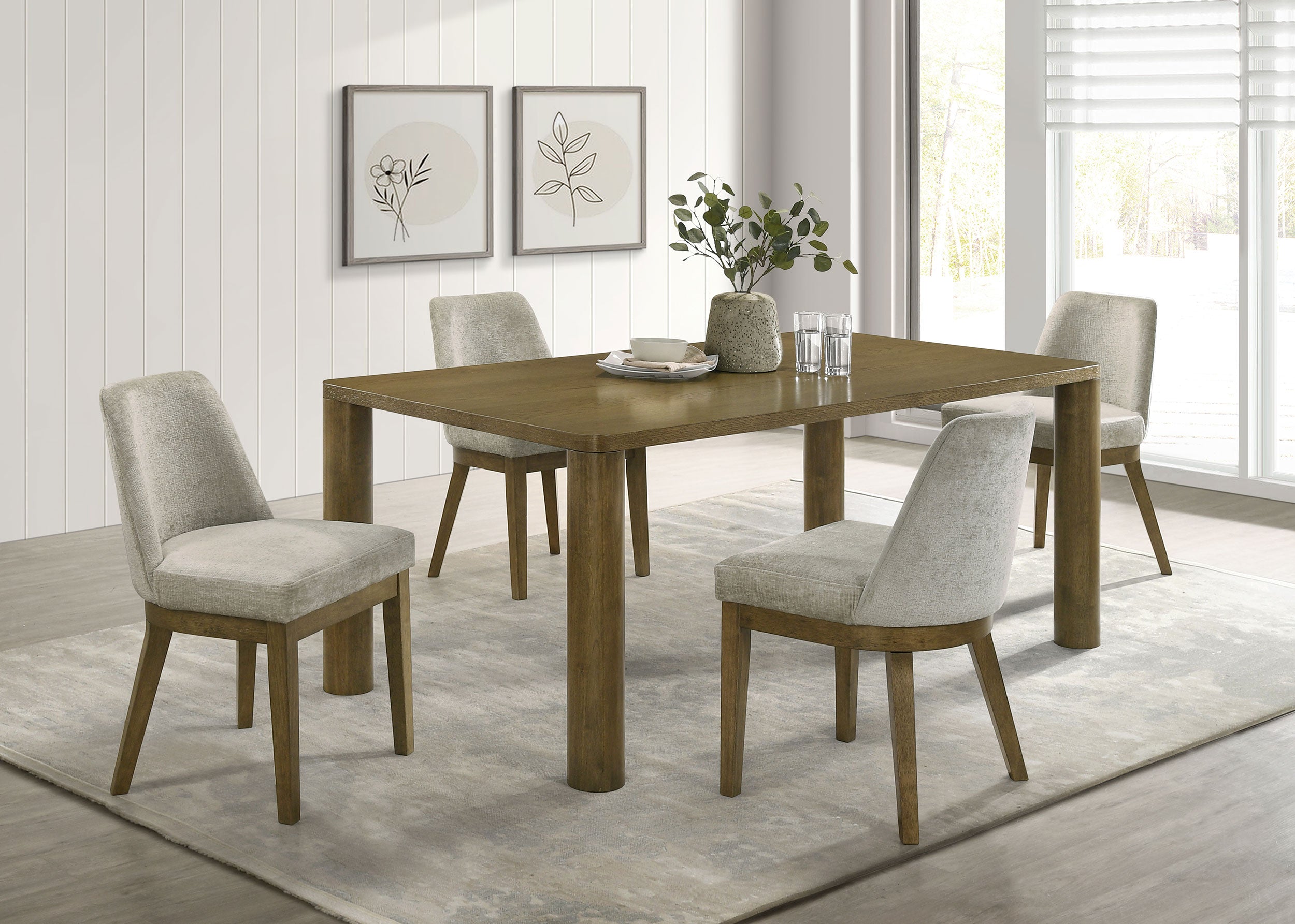 Castlewood 5 Pc Dining Set - Luxury Home Furniture (MI)