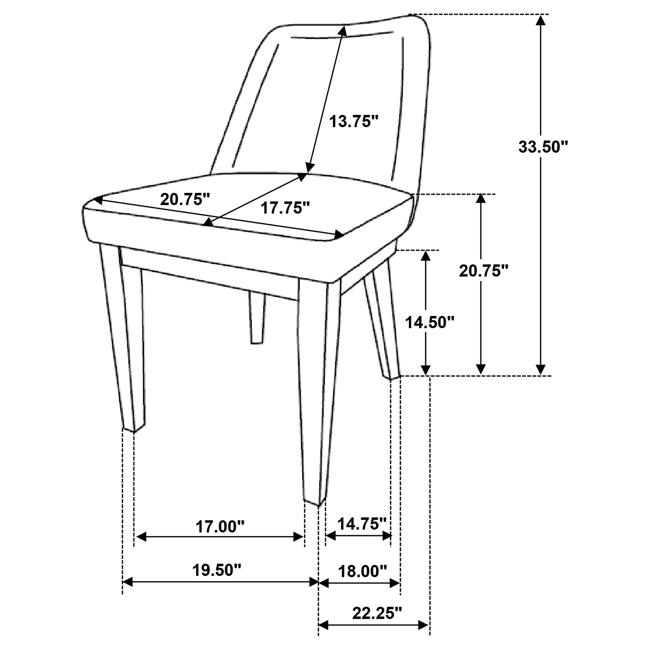 Castlewood 5 Pc Dining Set - Luxury Home Furniture (MI)