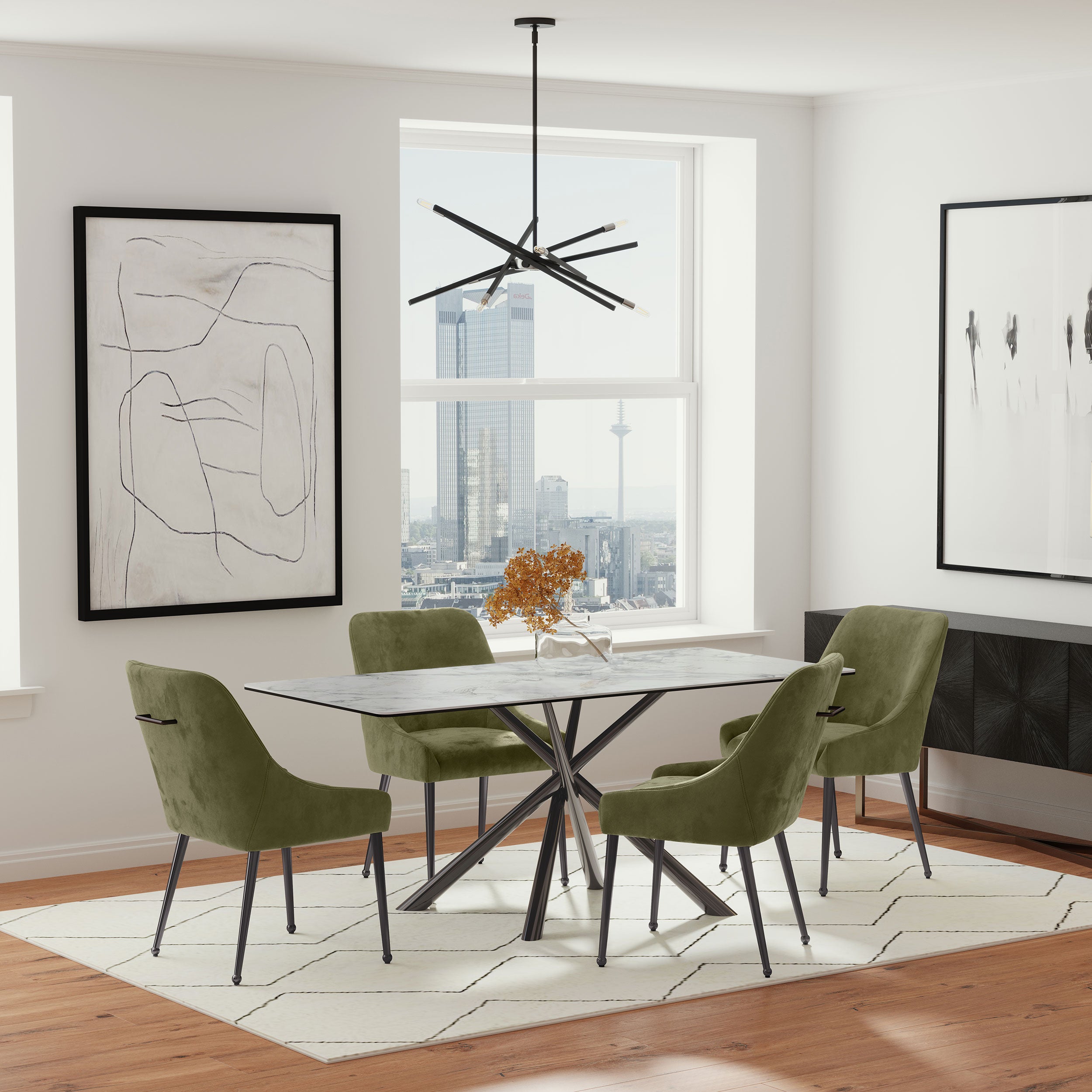 Carvell Dining Table - Luxury Home Furniture (MI)
