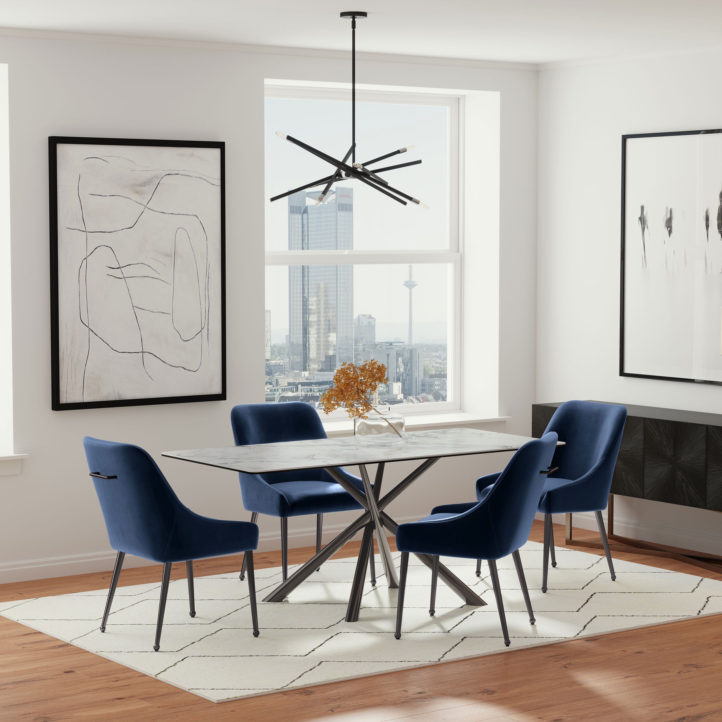 Carvell Dining Table - Luxury Home Furniture (MI)