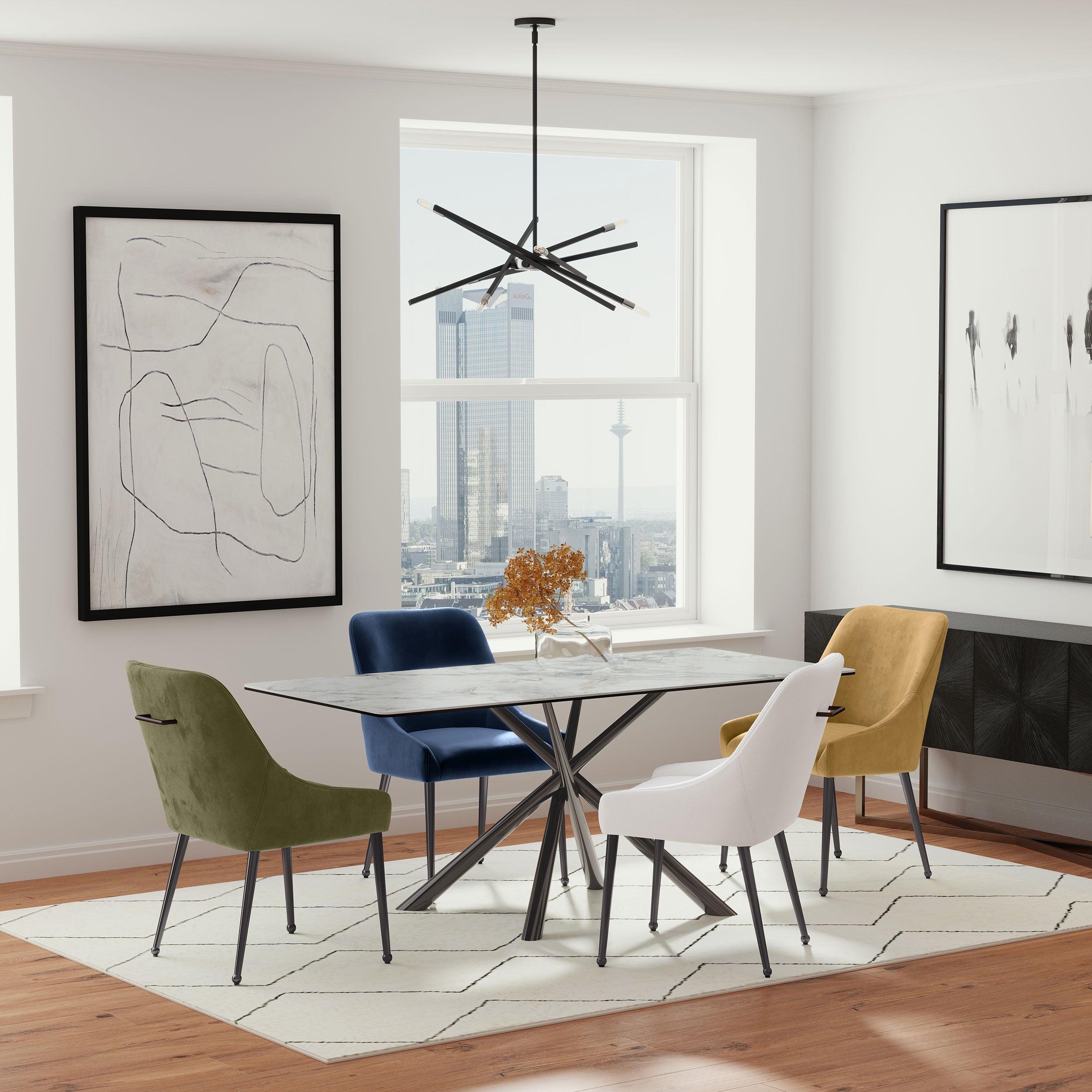 Carvell Dining Table - Luxury Home Furniture (MI)