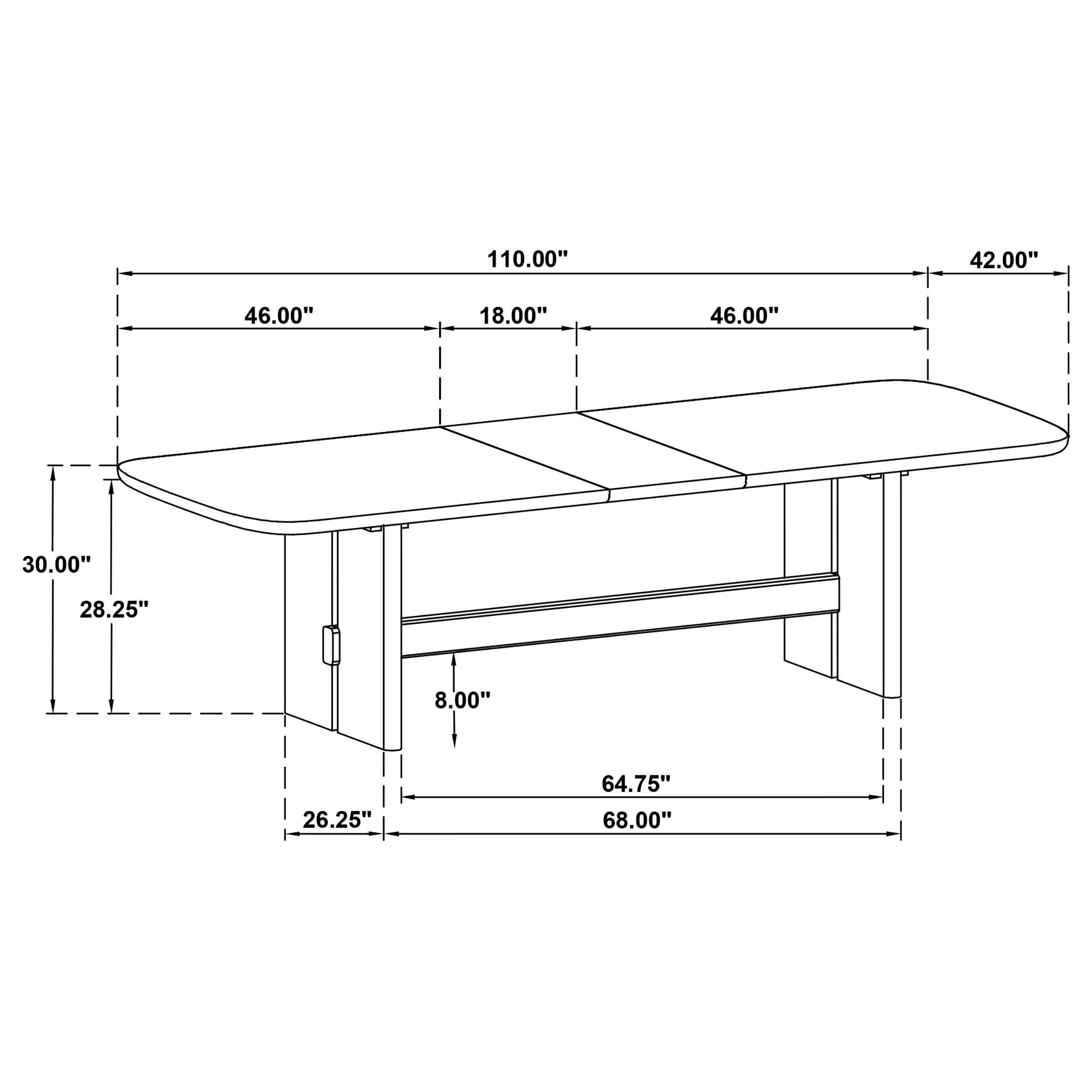 Kailani Extension Dining Table - Luxury Home Furniture (MI)