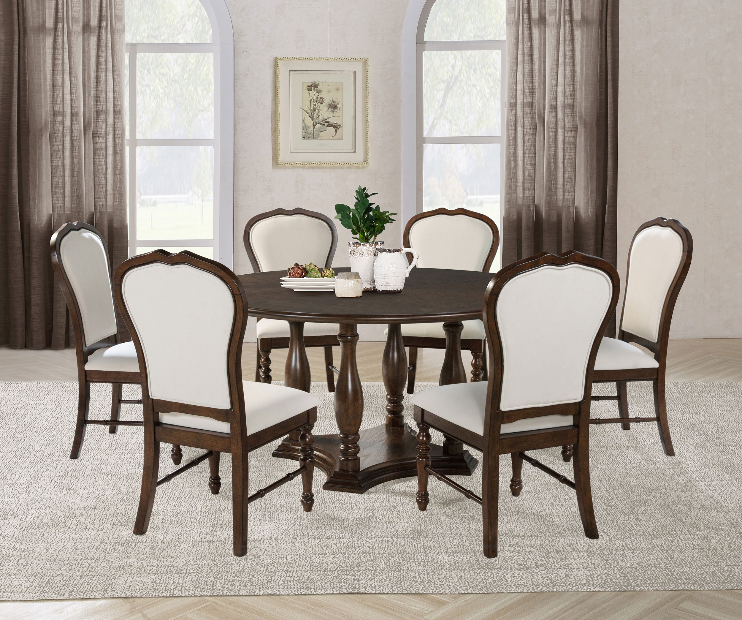 Landon 7 Pc Dining Set - Luxury Home Furniture (MI)