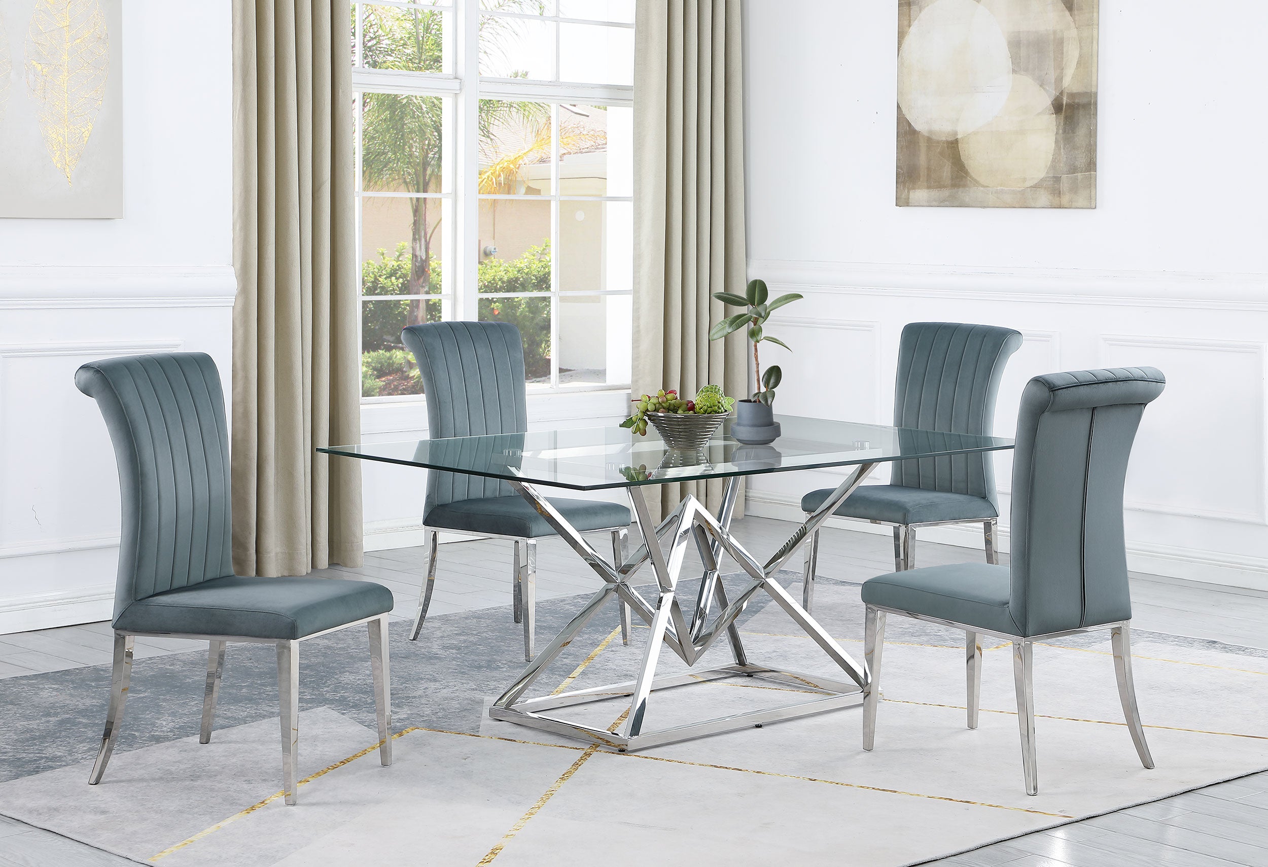 Beaufort 5 Pc Dining Sets - Luxury Home Furniture (MI)