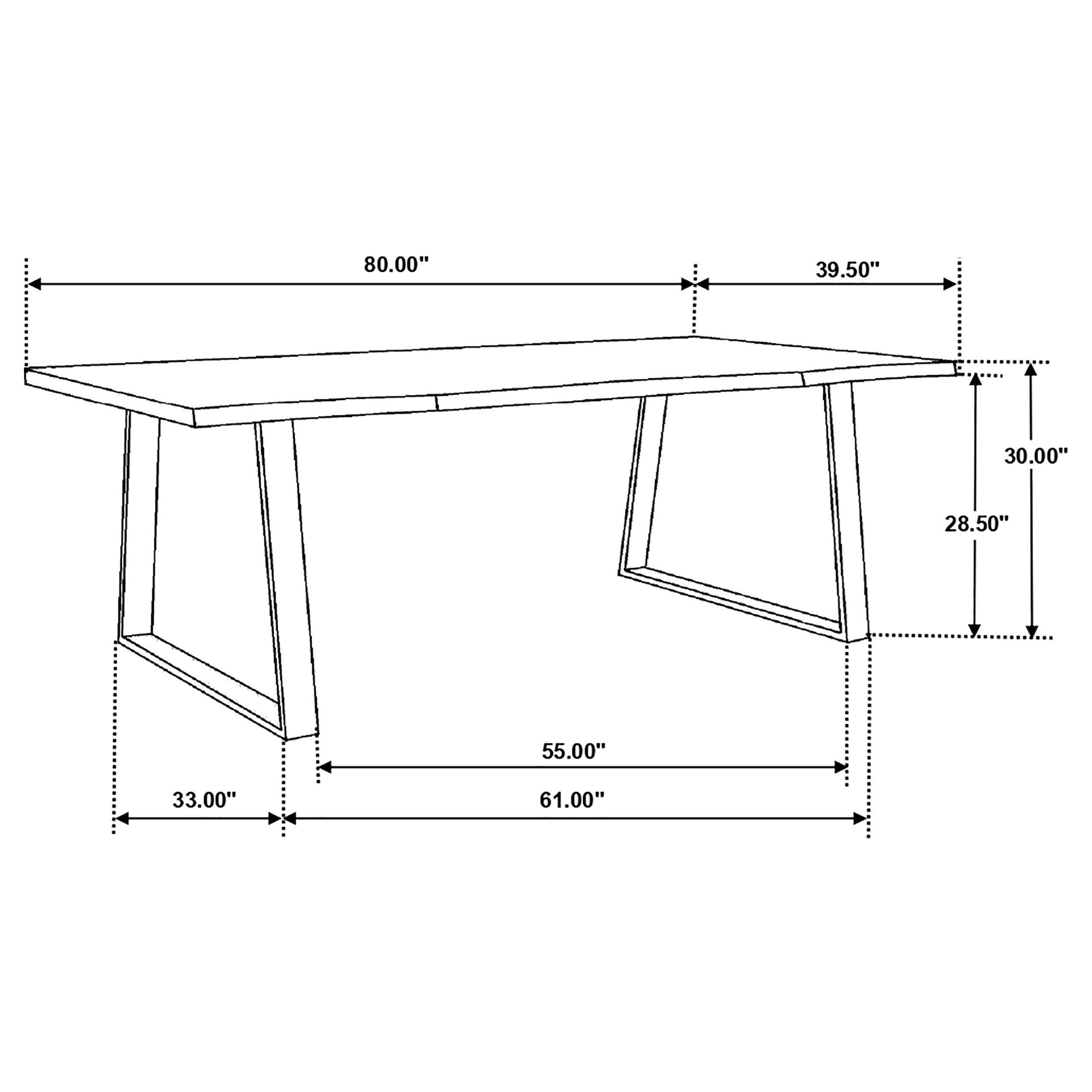 Ditman Dining Table - Luxury Home Furniture (MI)