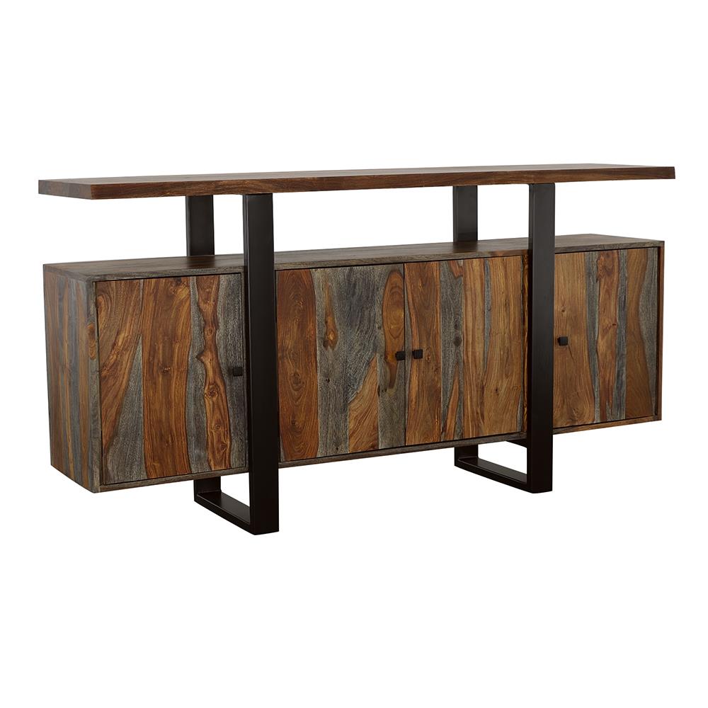 Ditman Server Grey and Black - Luxury Home Furniture (MI)