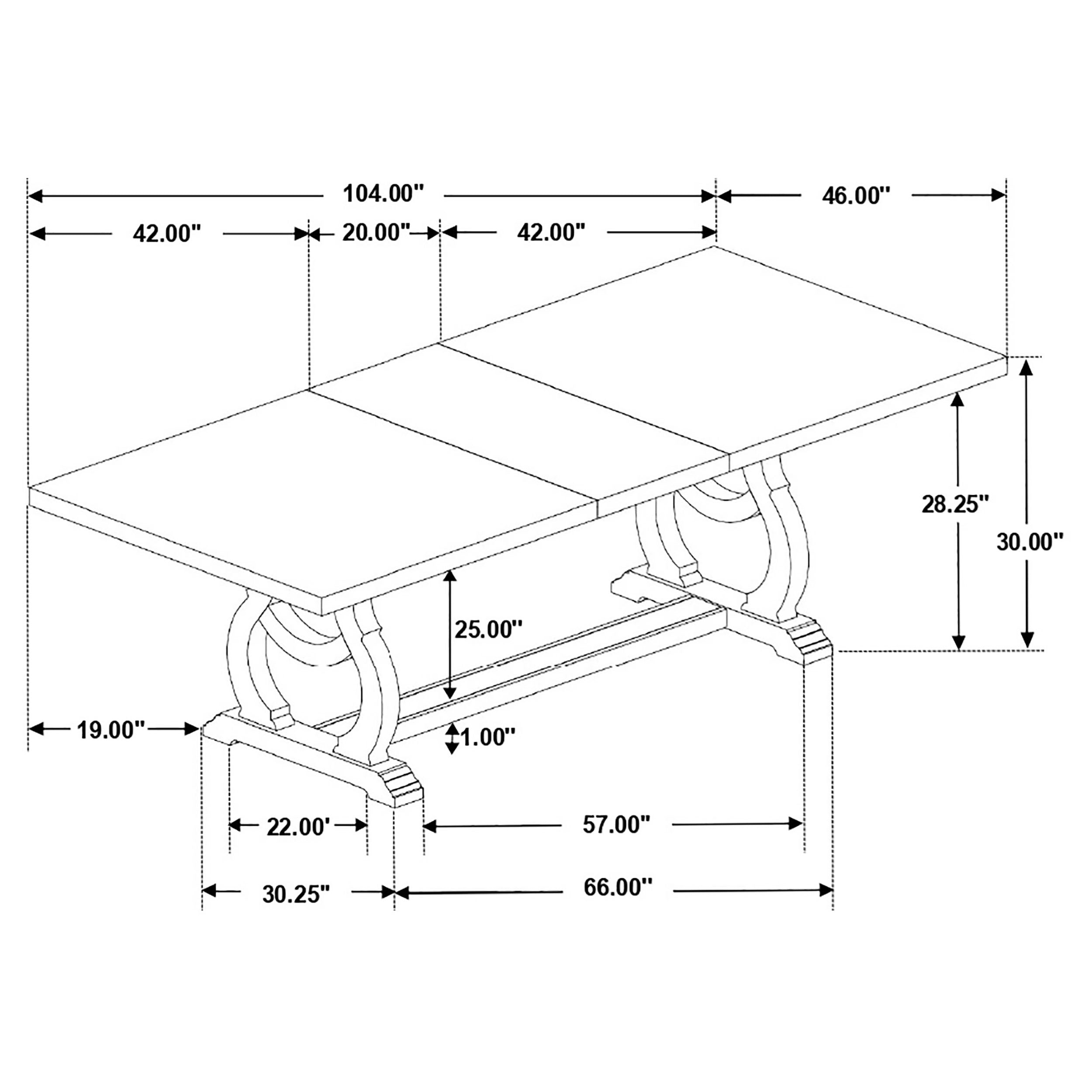 Brockway Extension Dining Table - Luxury Home Furniture (MI)