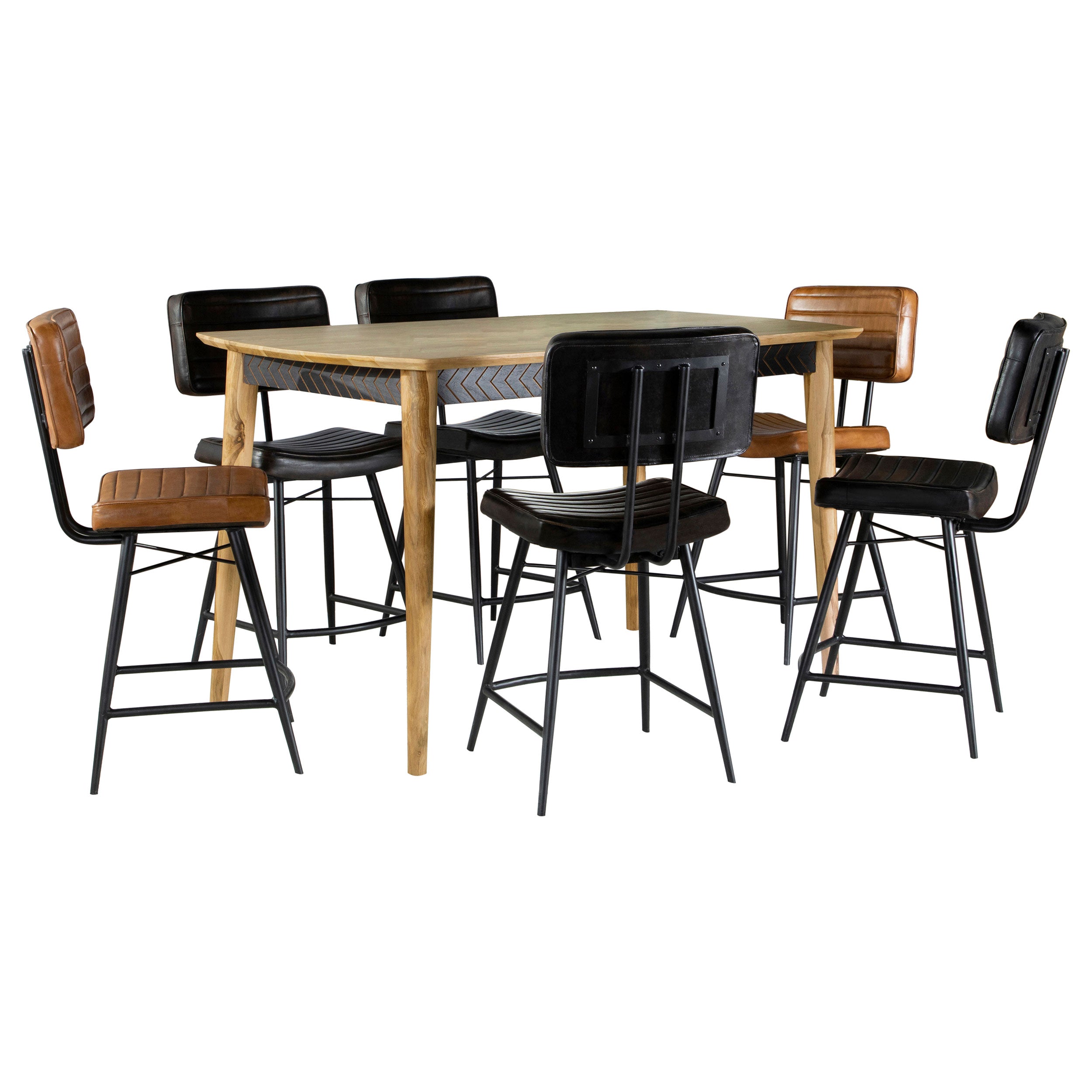 Partridge Counter Height Dining Sets - Luxury Home Furniture (MI)