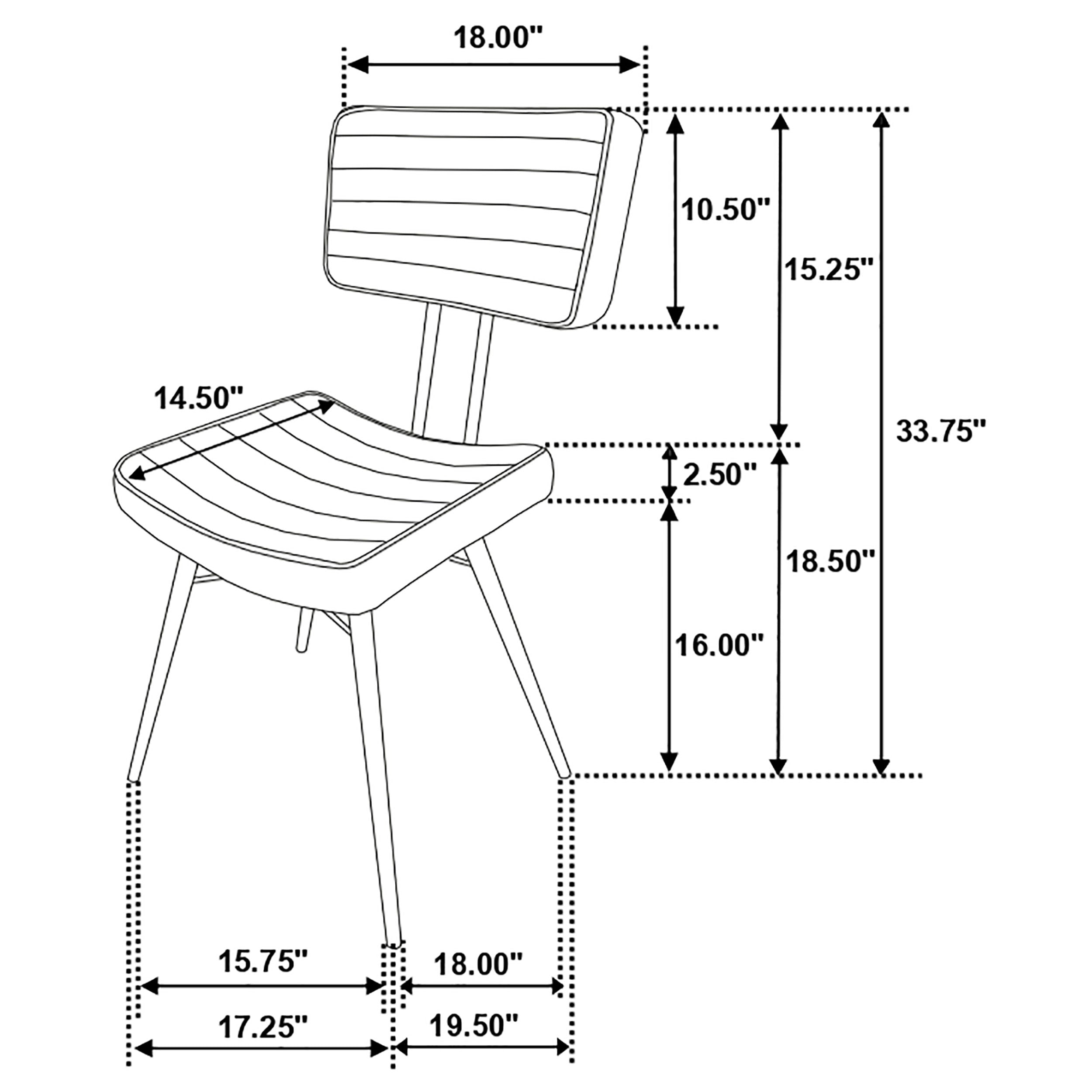Misty Dining Side Chair - Luxury Home Furniture (MI)