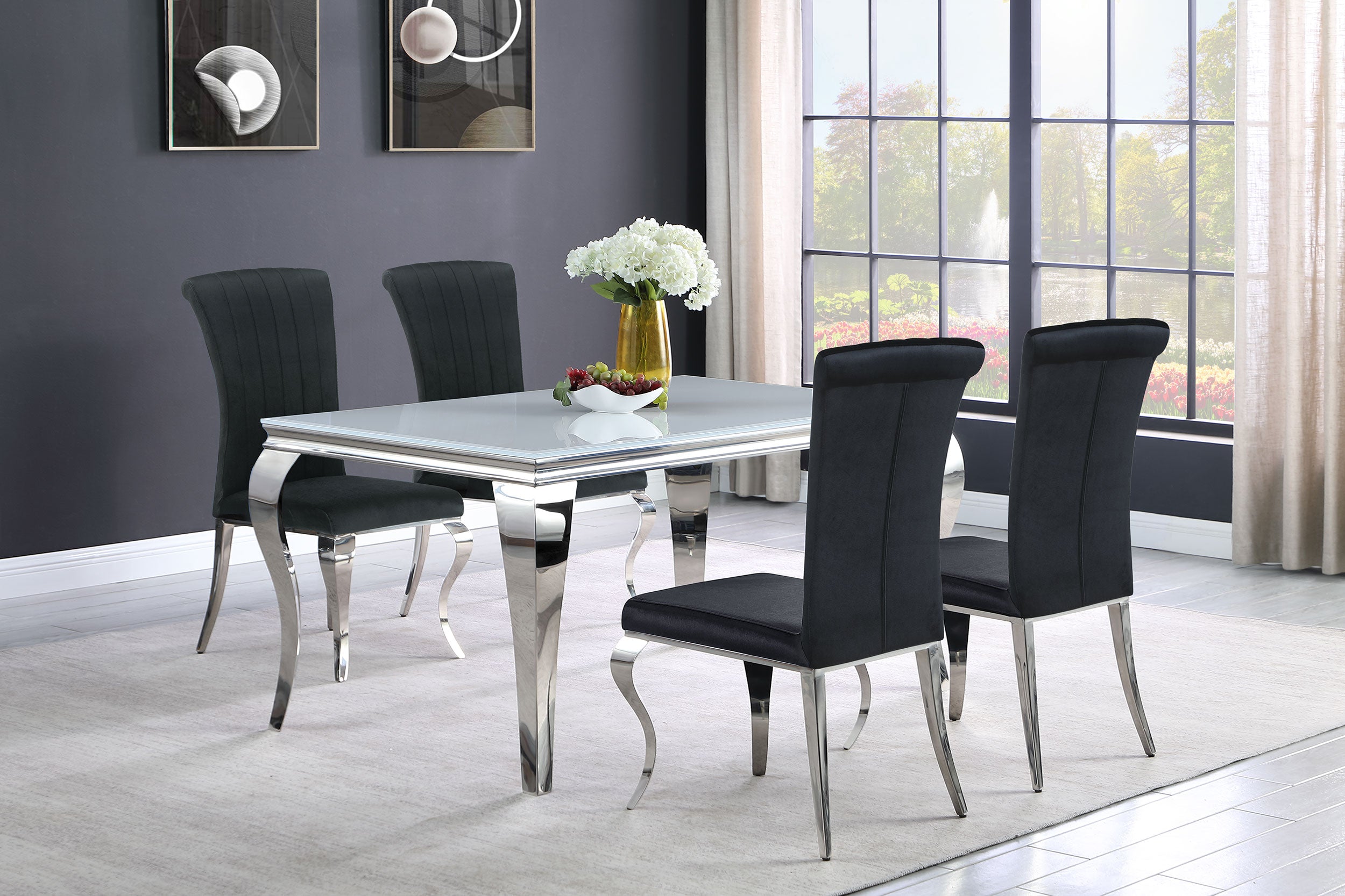 Carone 5 Pc Dining Sets - Luxury Home Furniture (MI)
