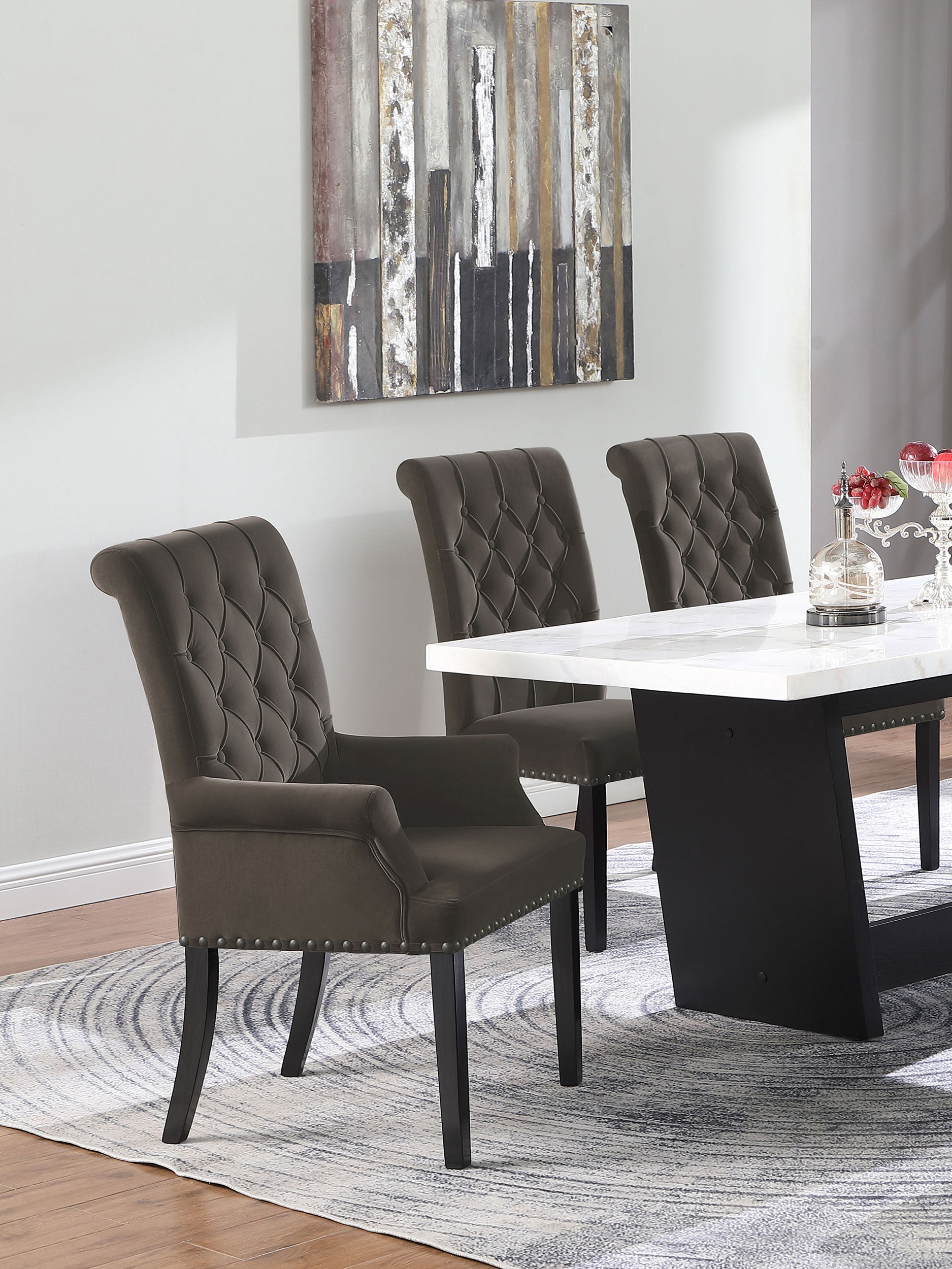 Alana Arm Chairs - Luxury Home Furniture (MI)
