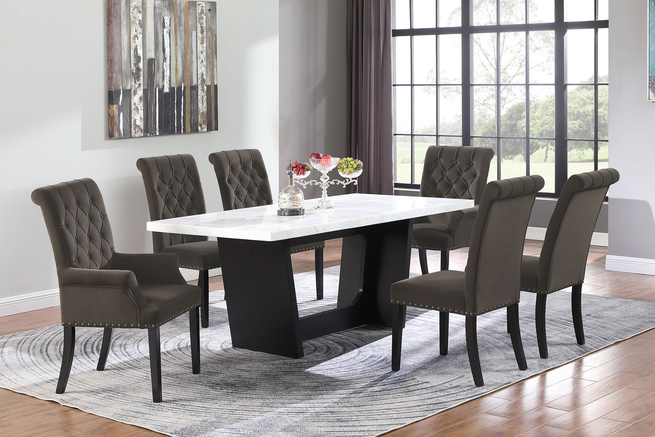 Alana Arm Chairs - Luxury Home Furniture (MI)