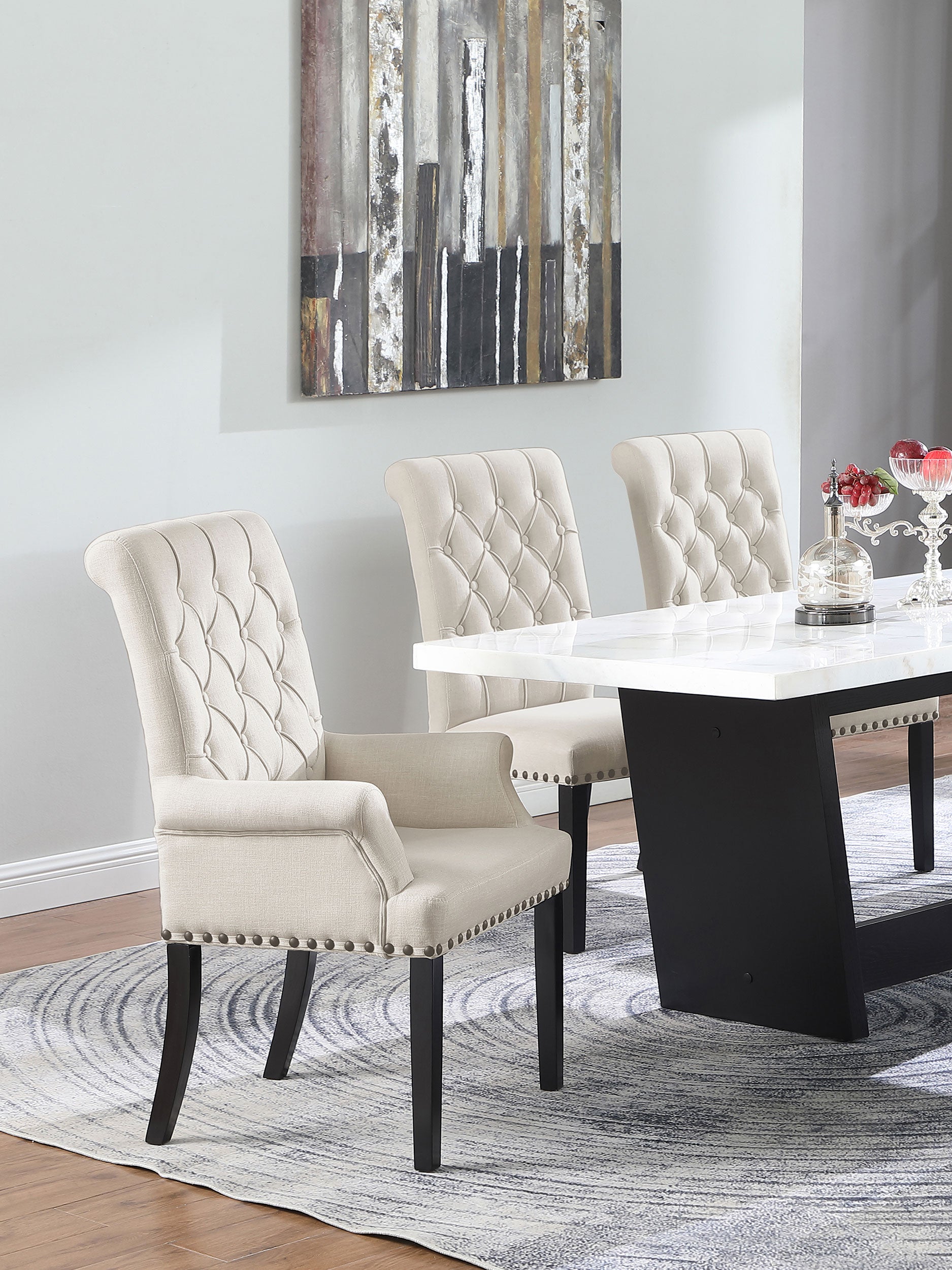 Alana Arm Chairs - Luxury Home Furniture (MI)