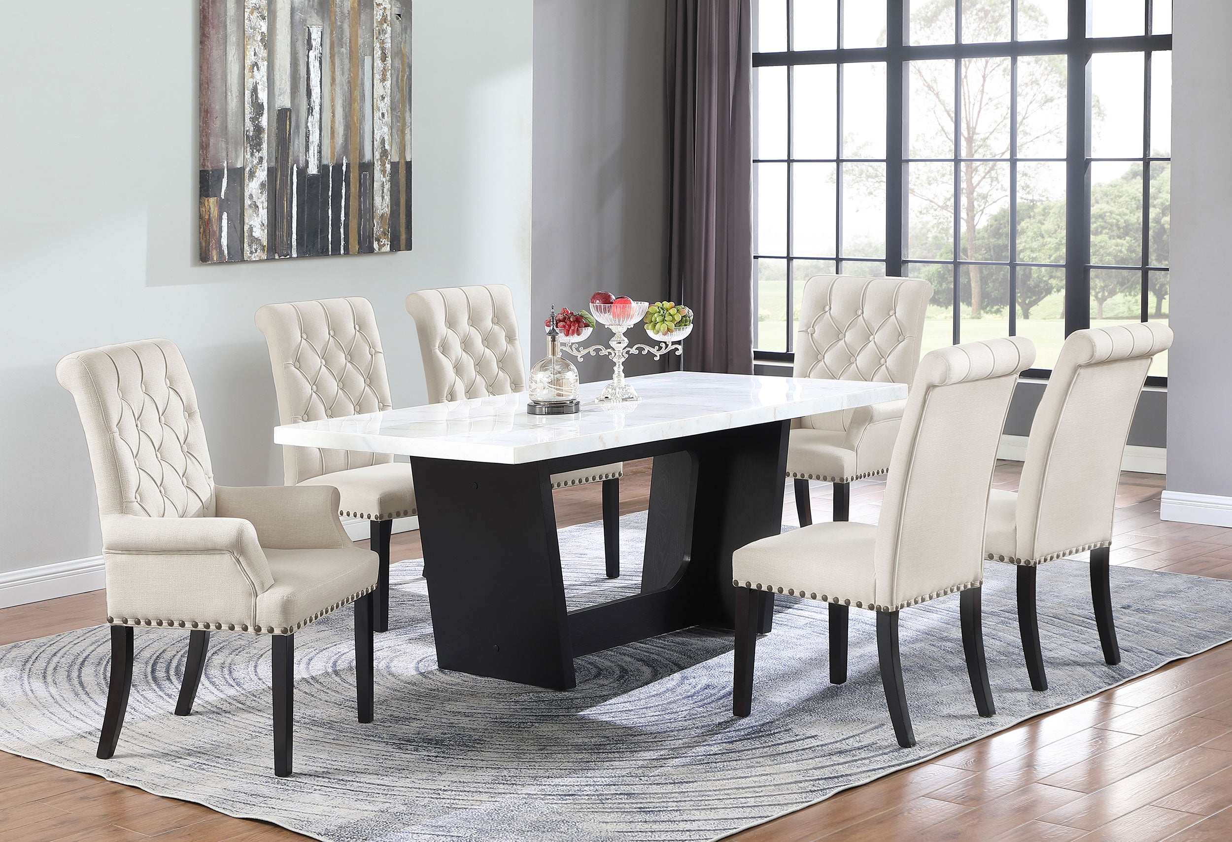 Alana Arm Chairs - Luxury Home Furniture (MI)