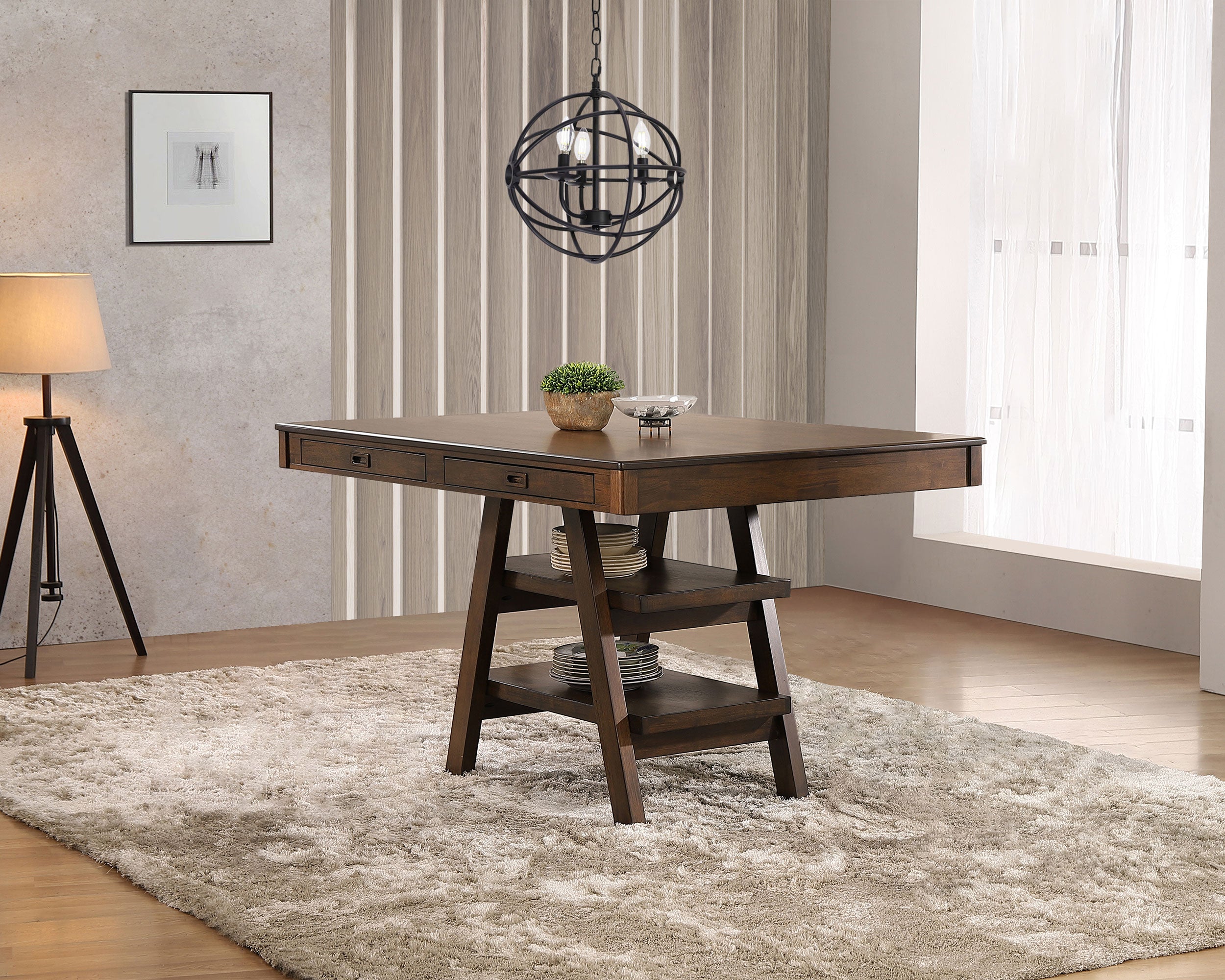 Dewey Counter Height Dining Table - Luxury Home Furniture (MI)