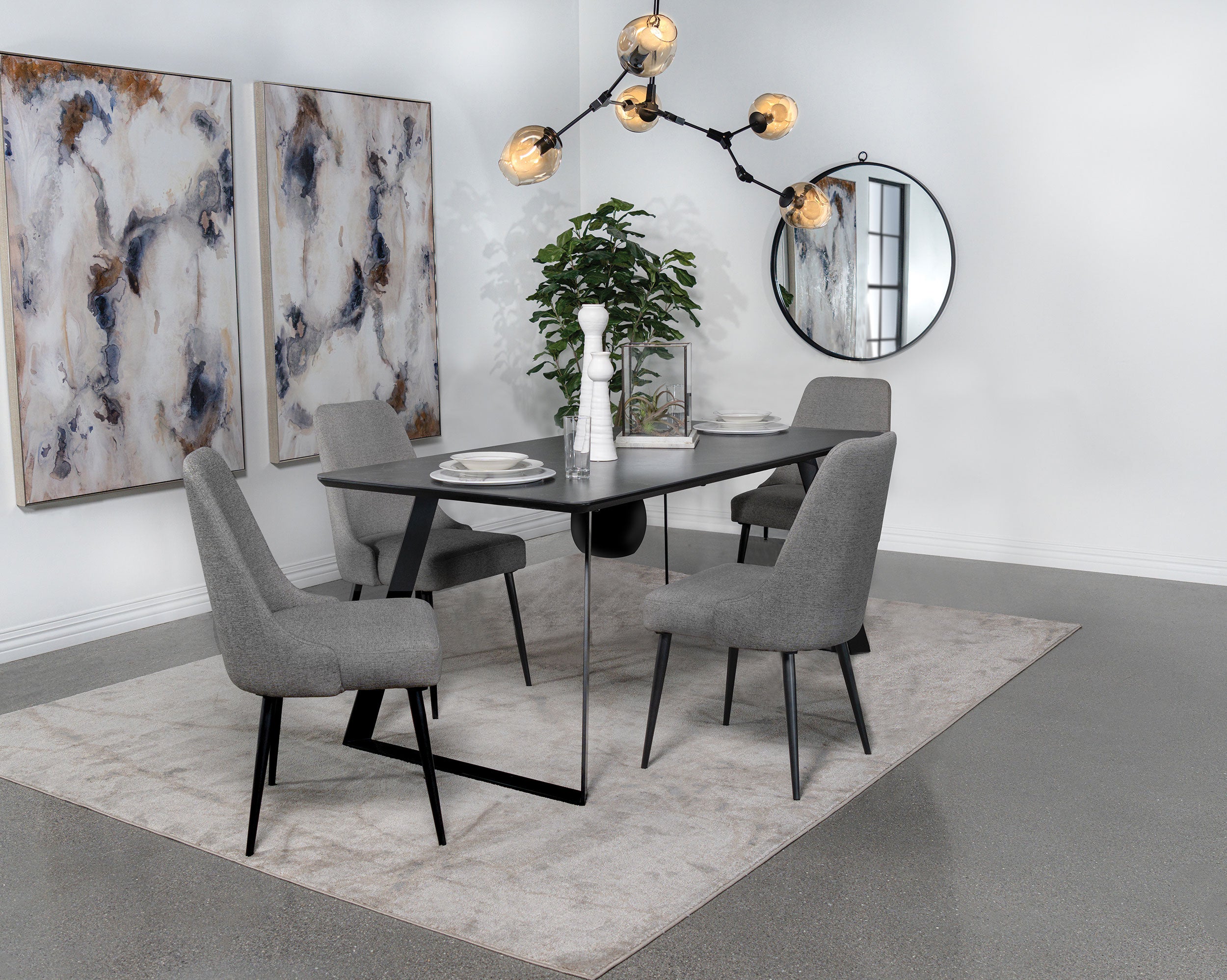 Smith 5 Pc Dining Set - Luxury Home Furniture (MI)