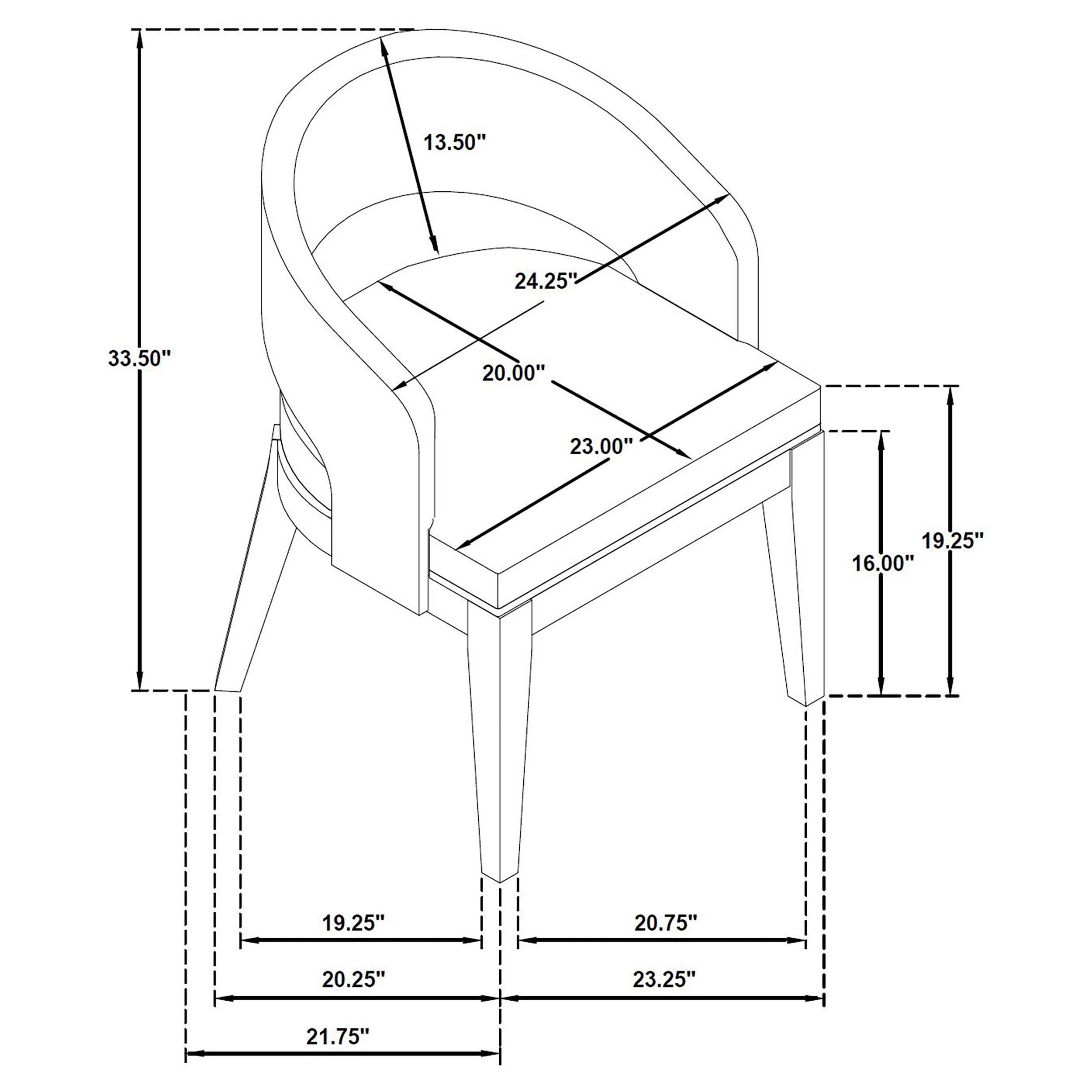Leandro Dining Set - Luxury Home Furniture (MI)
