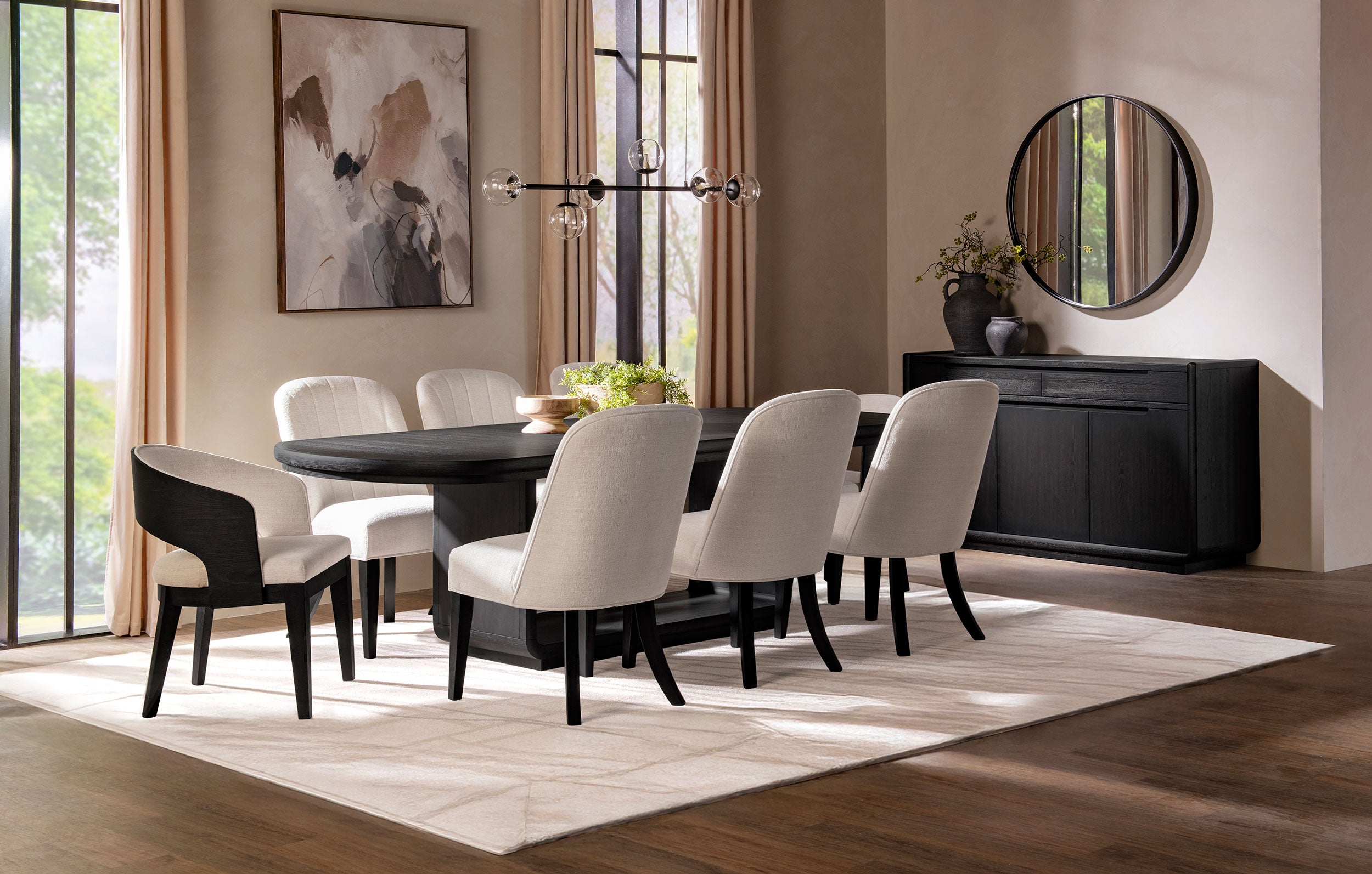 Leandro Dining Arm Chair - Luxury Home Furniture (MI)