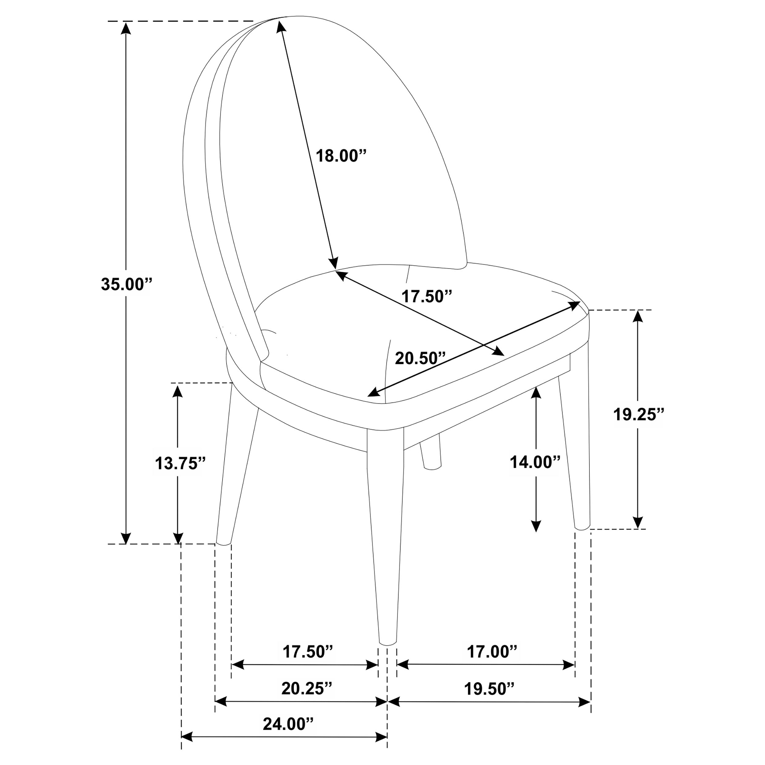 Solano Dining Side Chair - Luxury Home Furniture (MI)