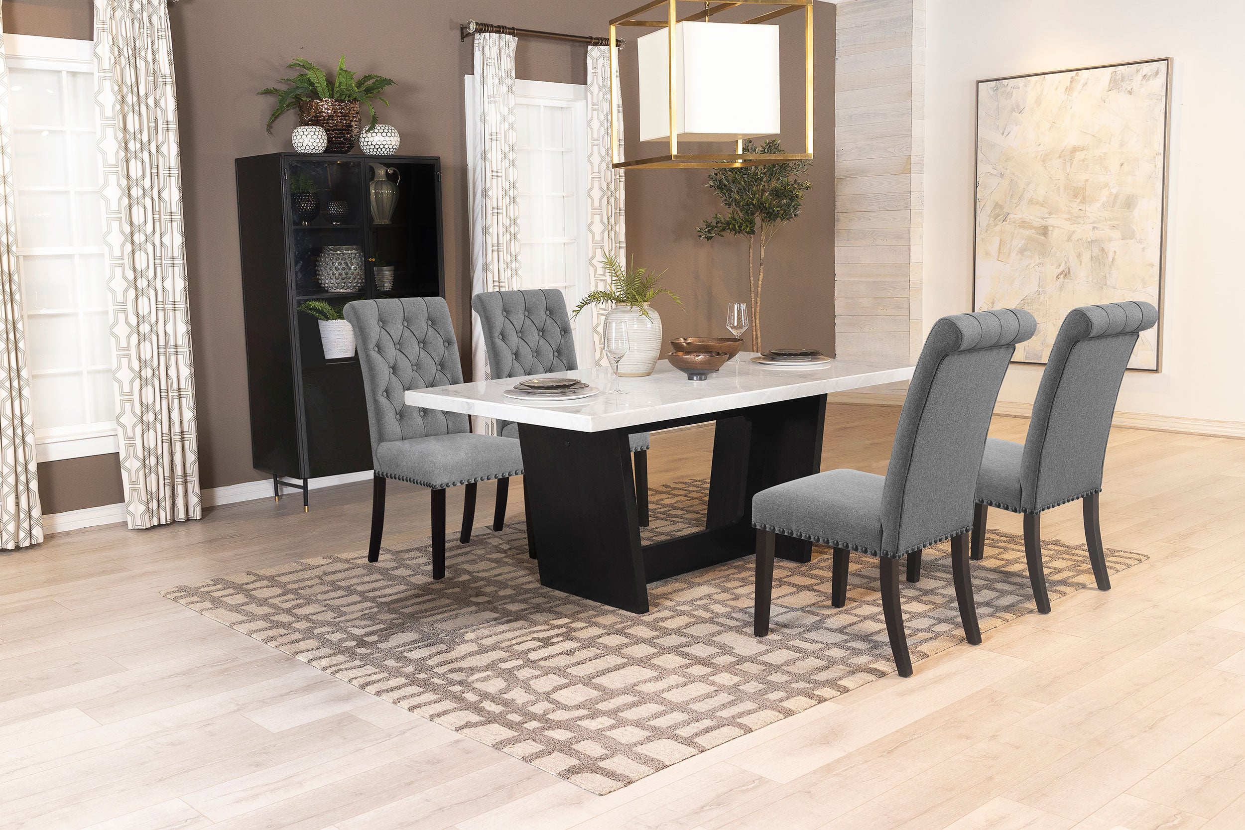 Sherry 5 Pc Dining Set - Luxury Home Furniture (MI)