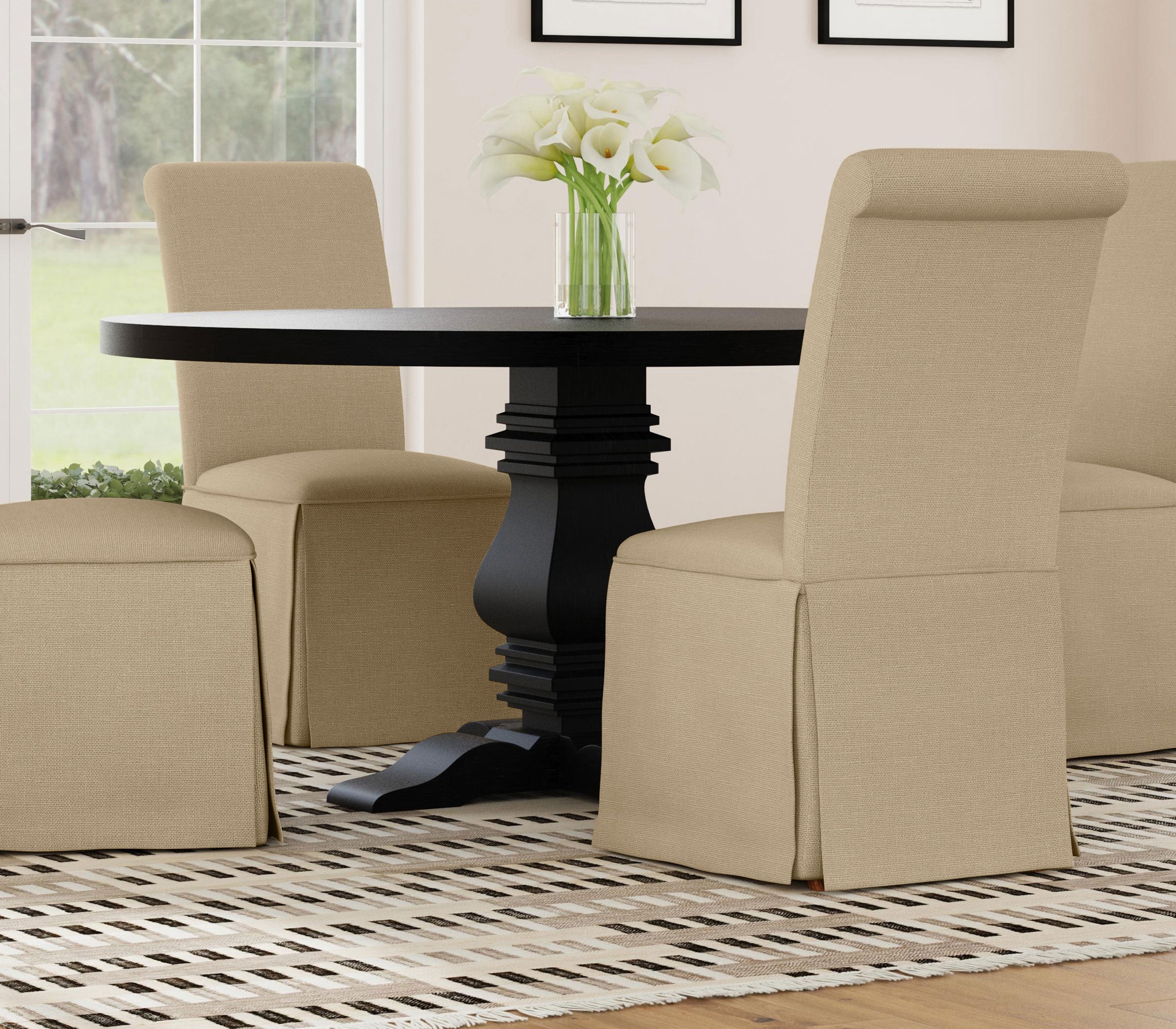Florence Dining Tables Black - Luxury Home Furniture (MI)