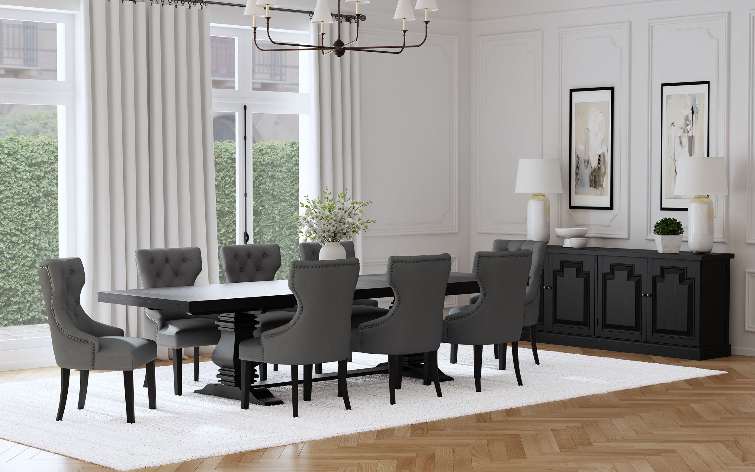 Florence Dining Set - Luxury Home Furniture (MI)