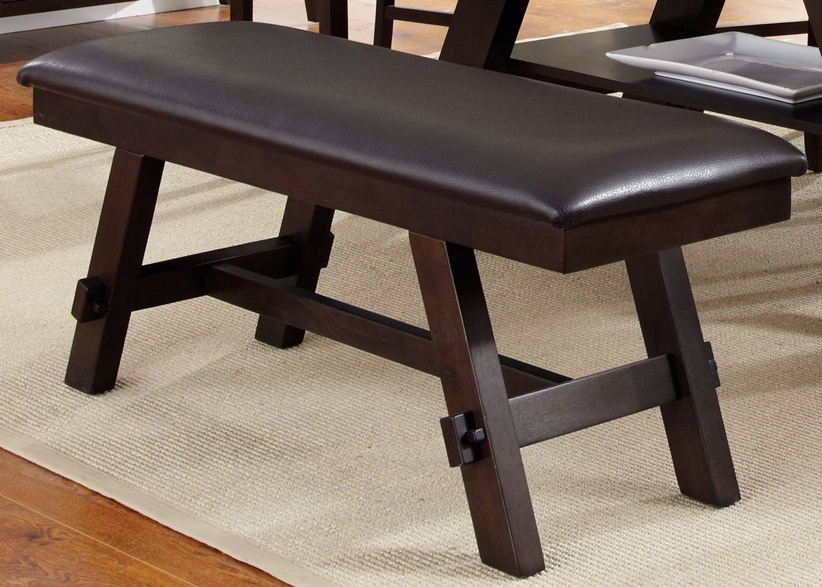 Liberty Furniture Lawson Bench in Light/Dark Expresso - Luxury Home Furniture (MI)