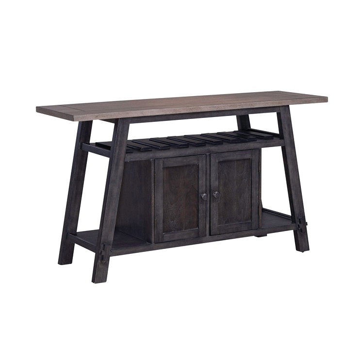 Liberty Furniture Lawson Server in Weathered Gray - Luxury Home Furniture (MI)
