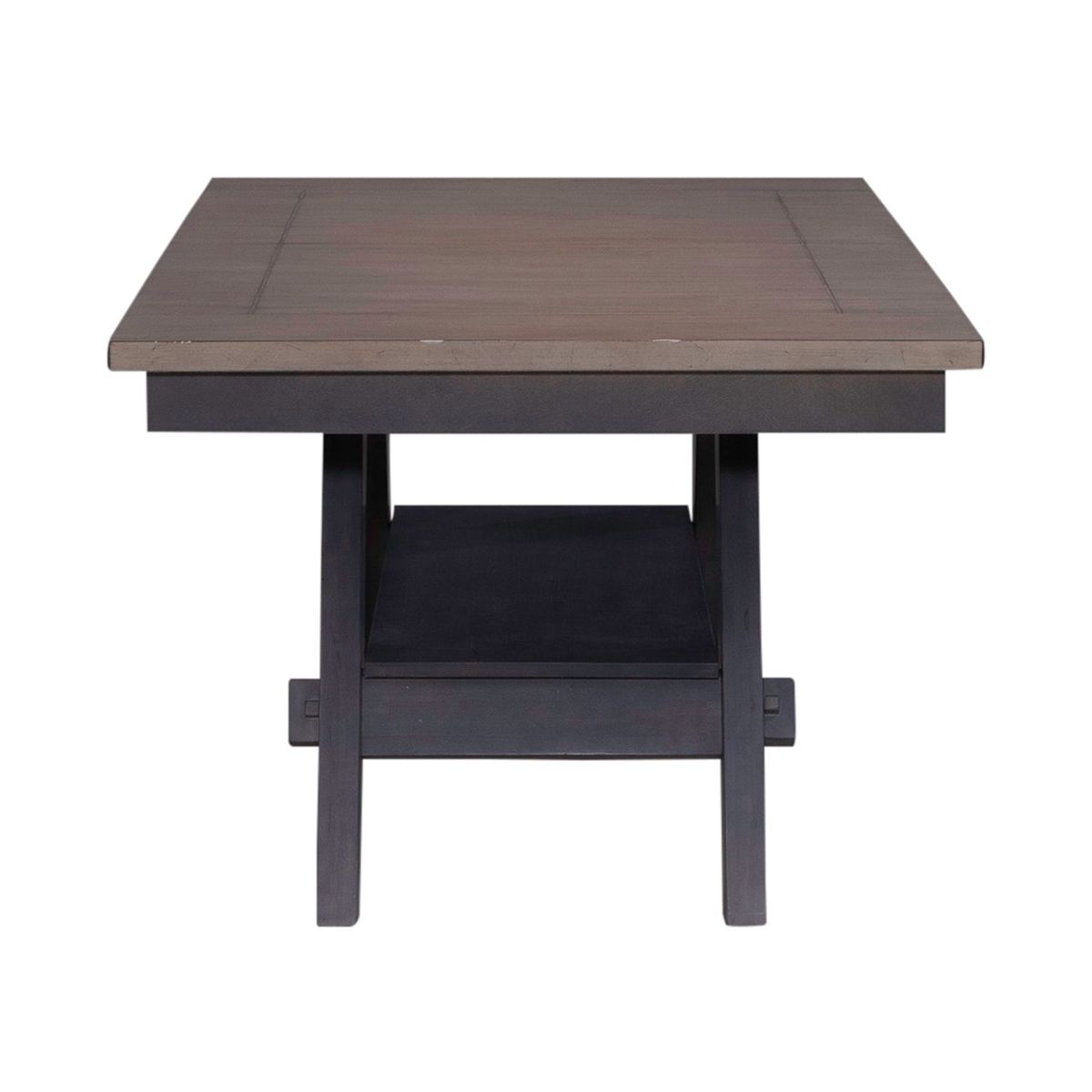 Liberty Furniture Lawson Pedestal Table in Weathered Gray 116GY-P4090 - Luxury Home Furniture (MI)