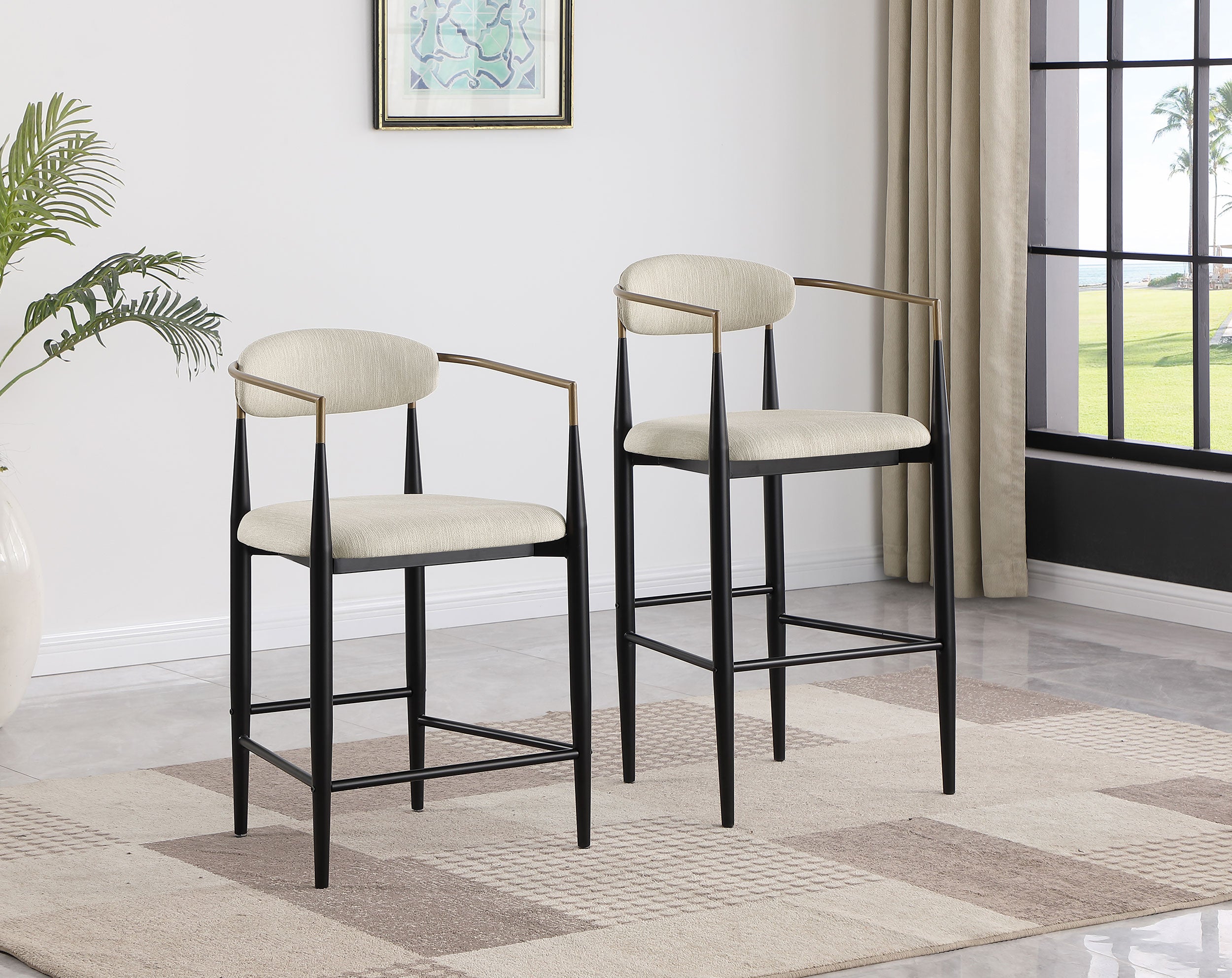 Tina Counter Stool - Luxury Home Furniture (MI)