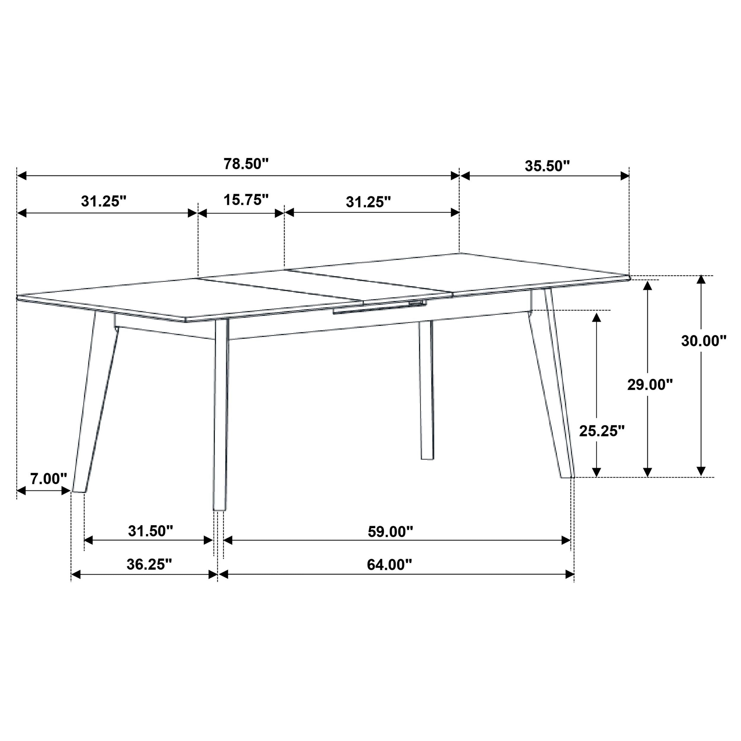 Crestmont 7 Pc Dining Set - Luxury Home Furniture (MI)