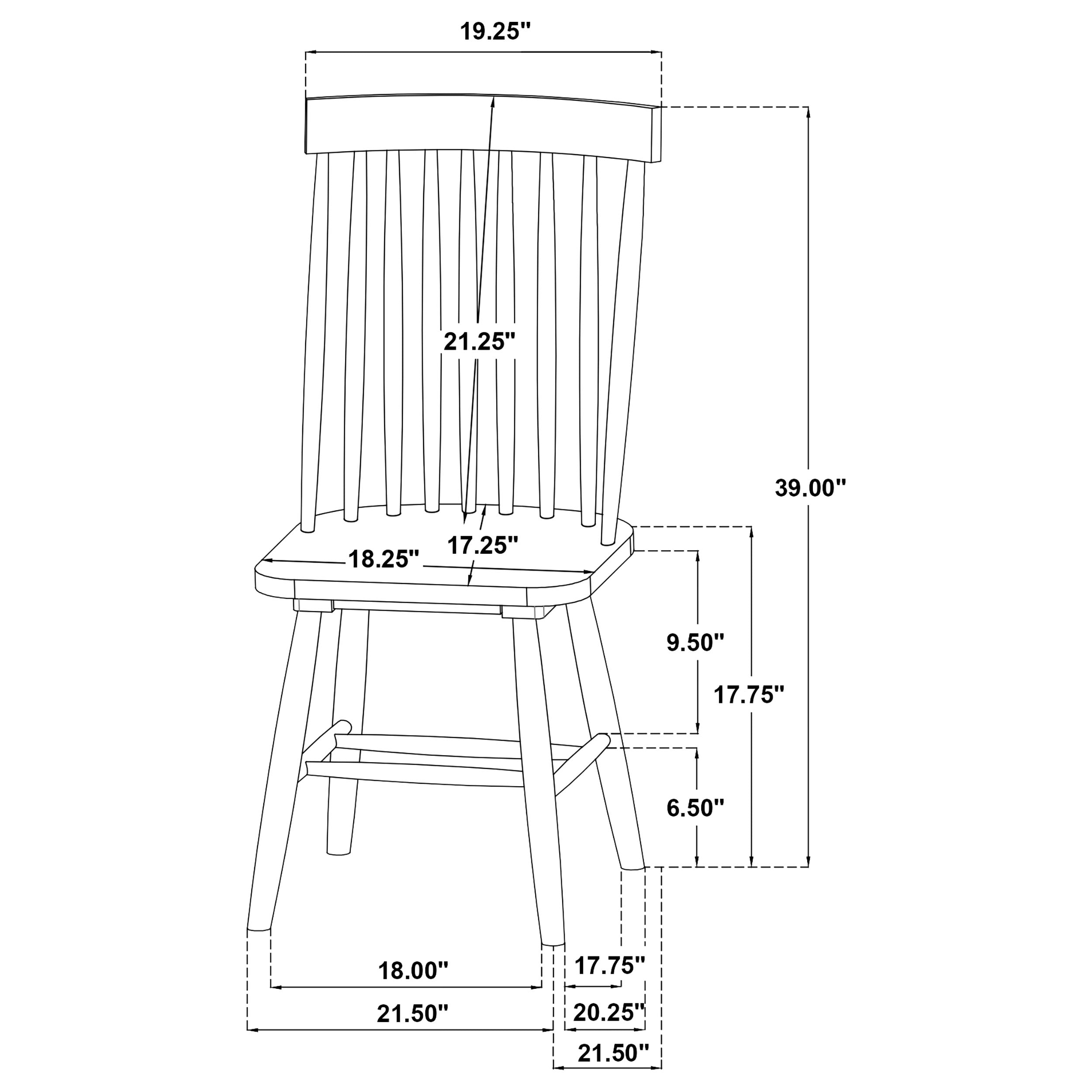 Andrews Dining Side Chair - Luxury Home Furniture (MI)