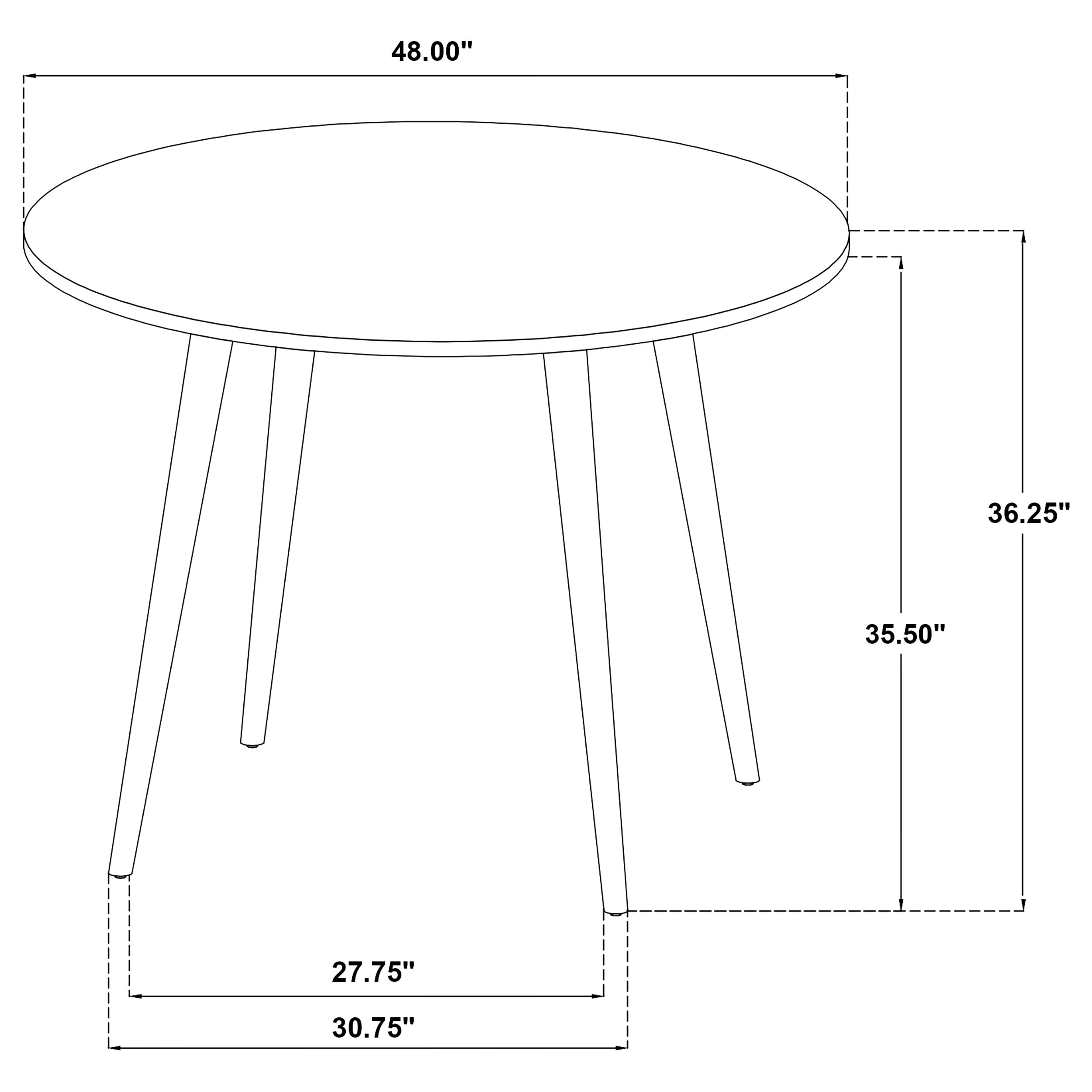 Andrews Counter Height Dining Table - Luxury Home Furniture (MI)