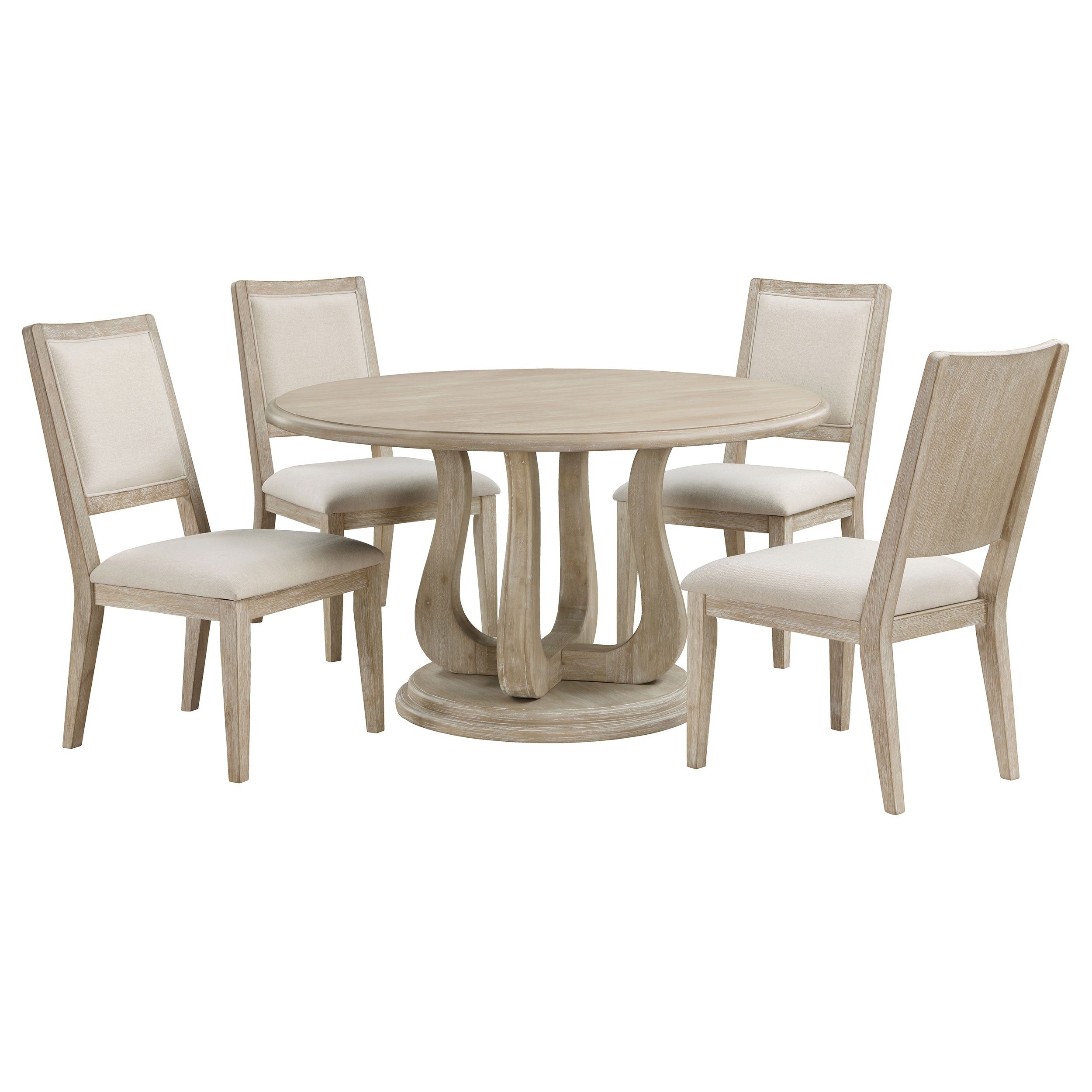 Trofello 5 Pc Dining Set - Luxury Home Furniture (MI)