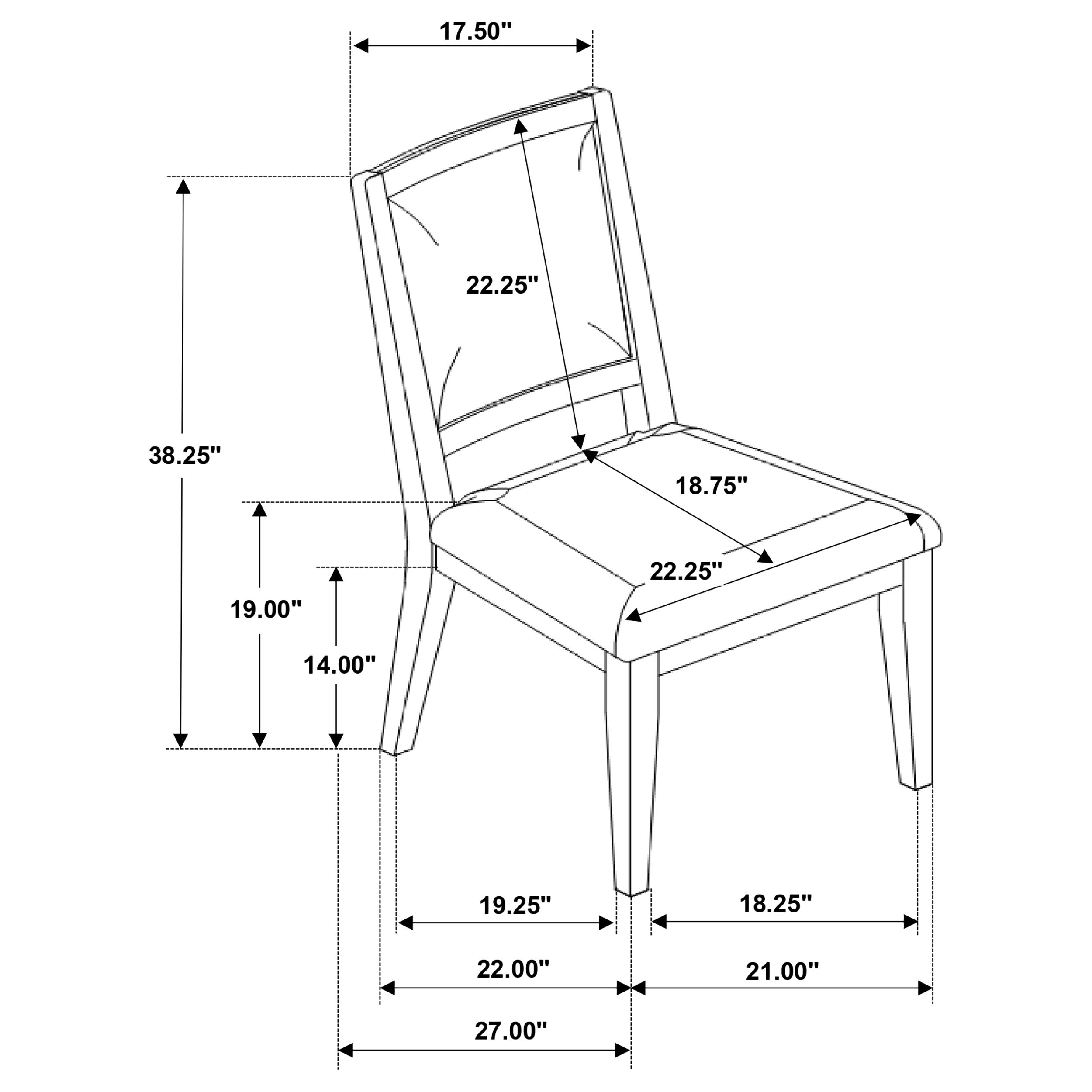 Trofello Dining Side Chair - Luxury Home Furniture (MI)
