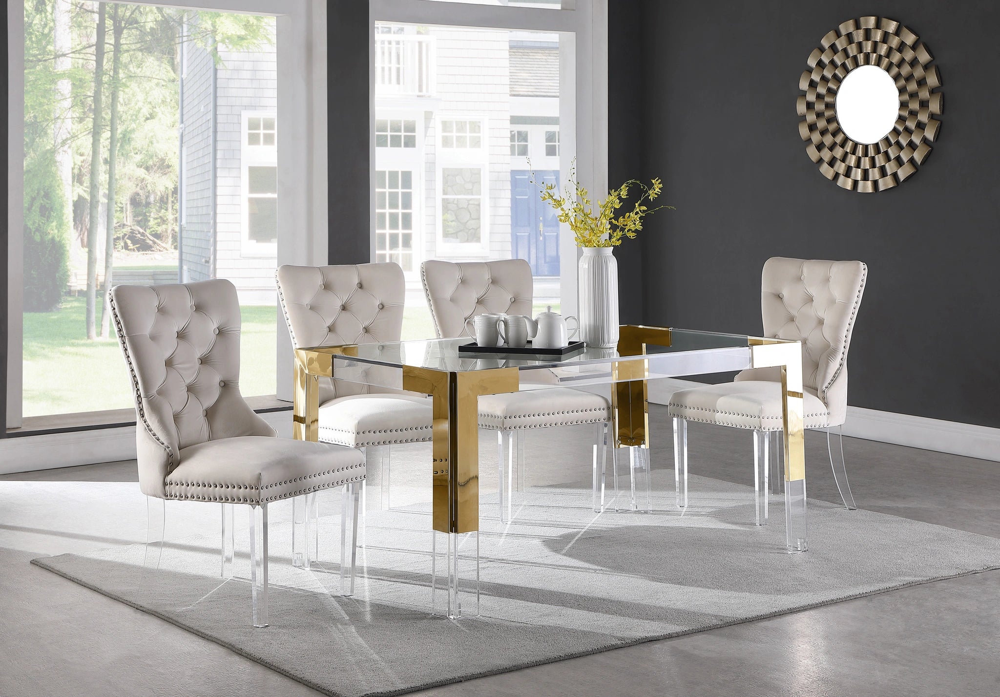 Casper Rich Gold Dining Table